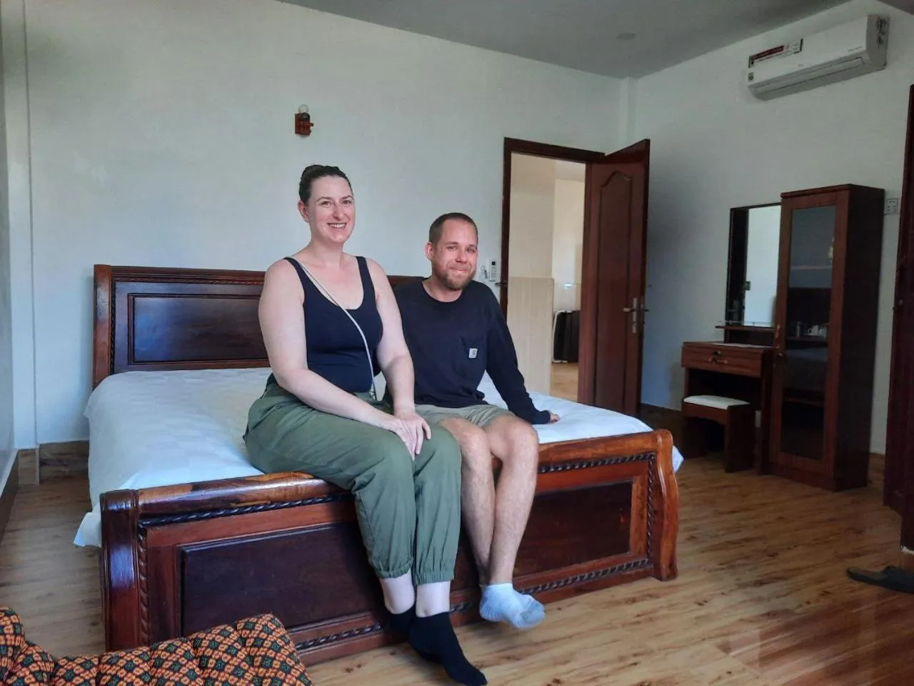 Bedroom in Realkhom Homestay