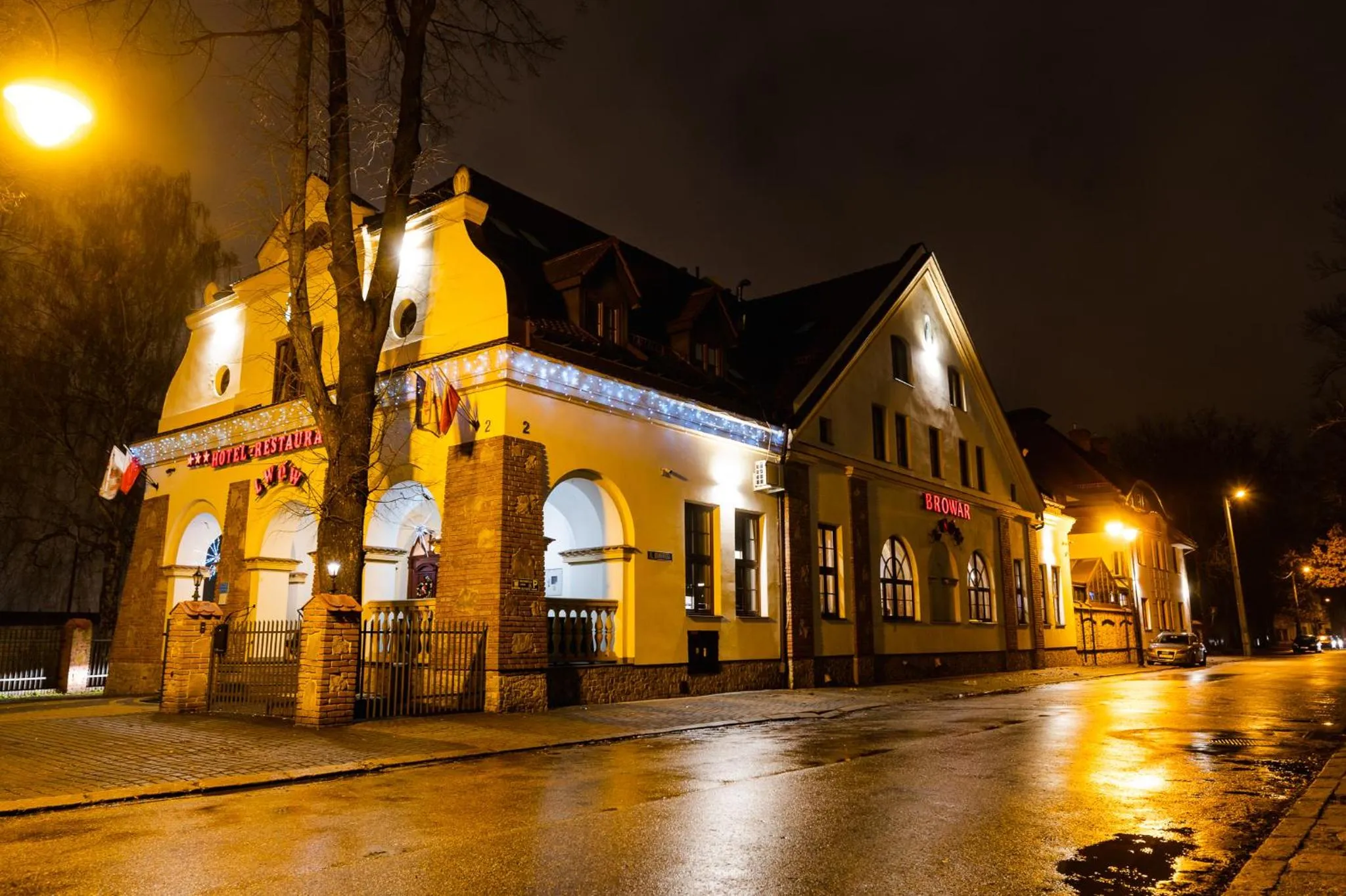 Property building in Hotel Restauracja Browar Lwów w Lublinie