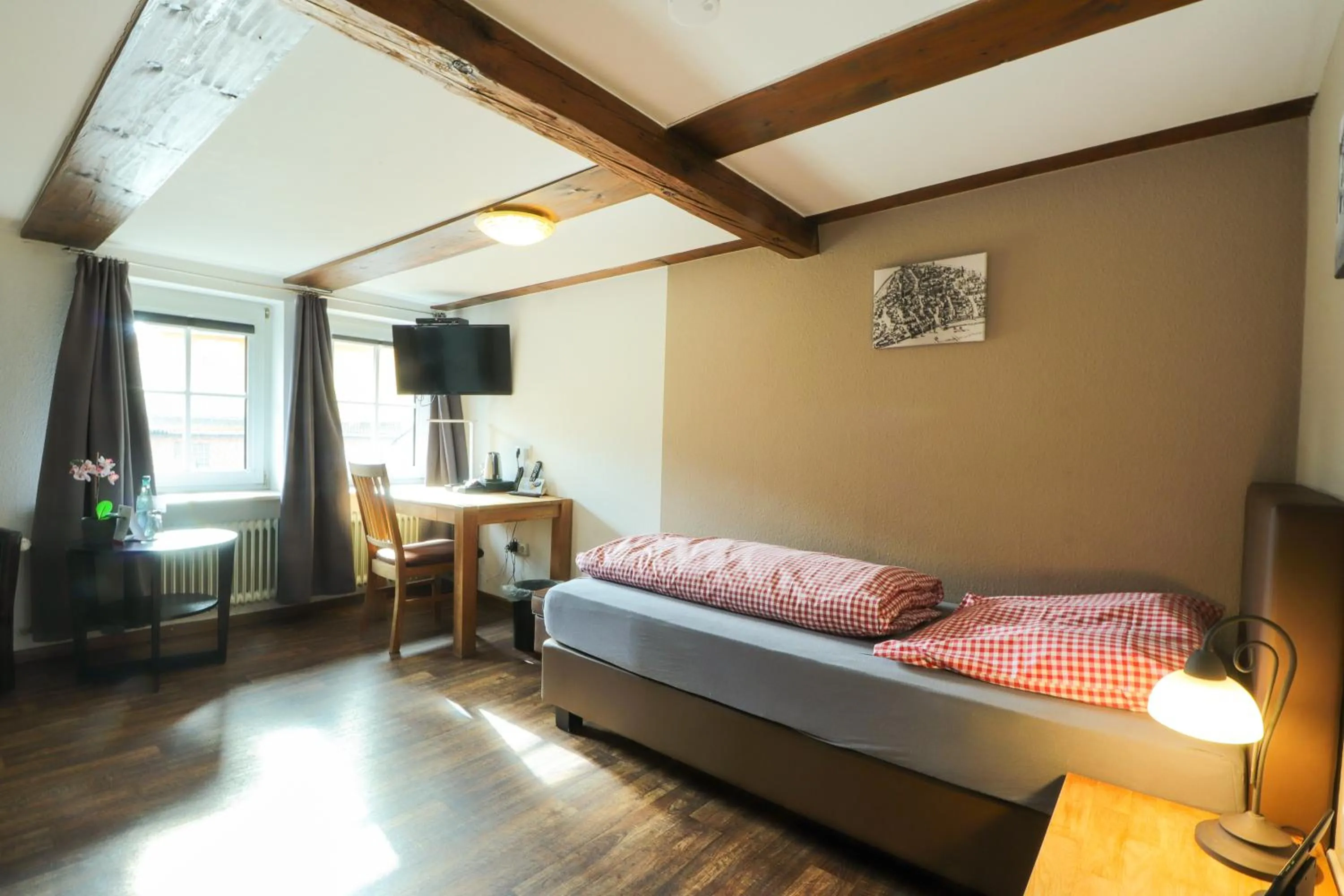 Bed in Hotel Am Dalwigker Tor