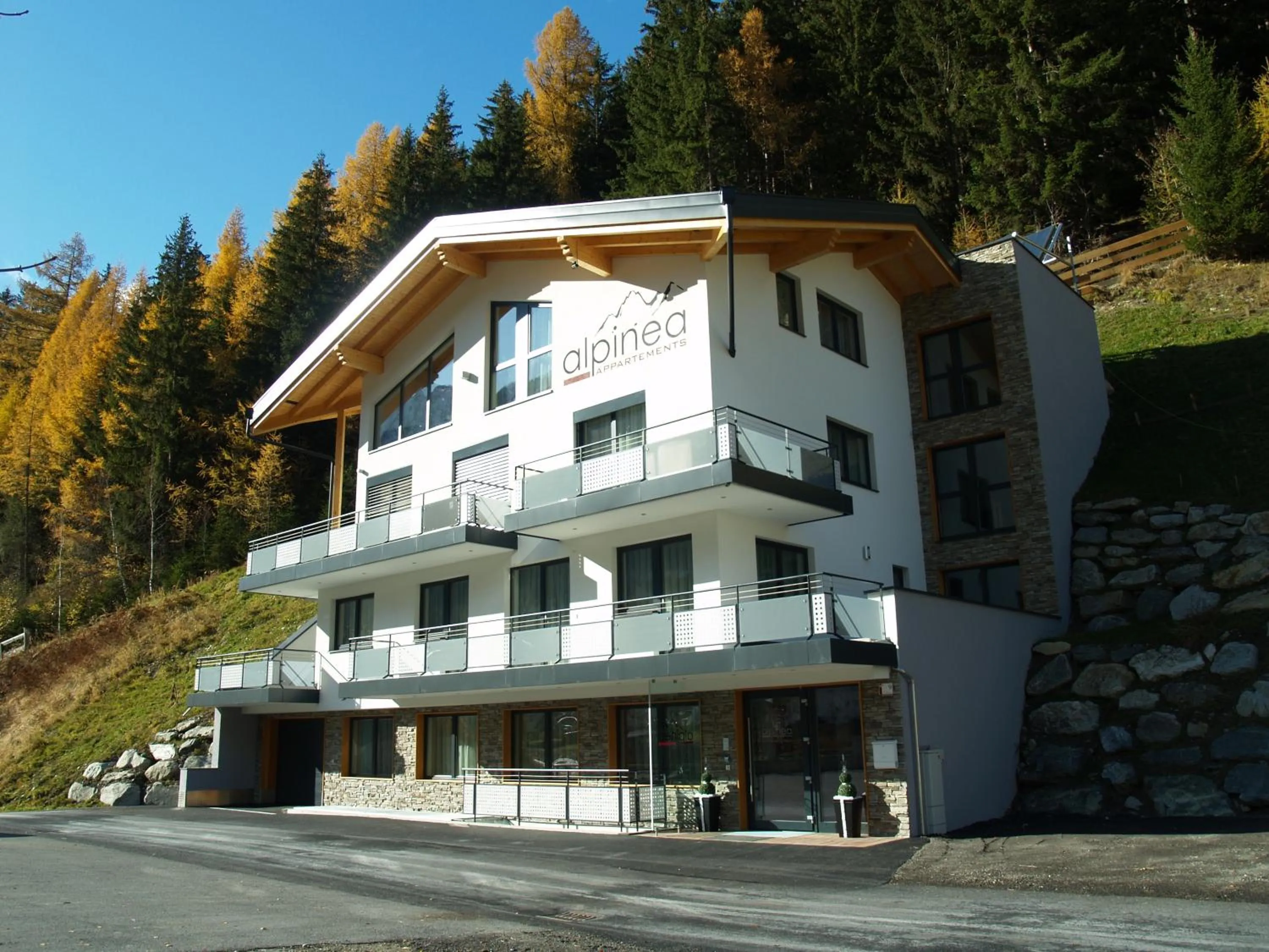 Facade/entrance in alpinea Appartements