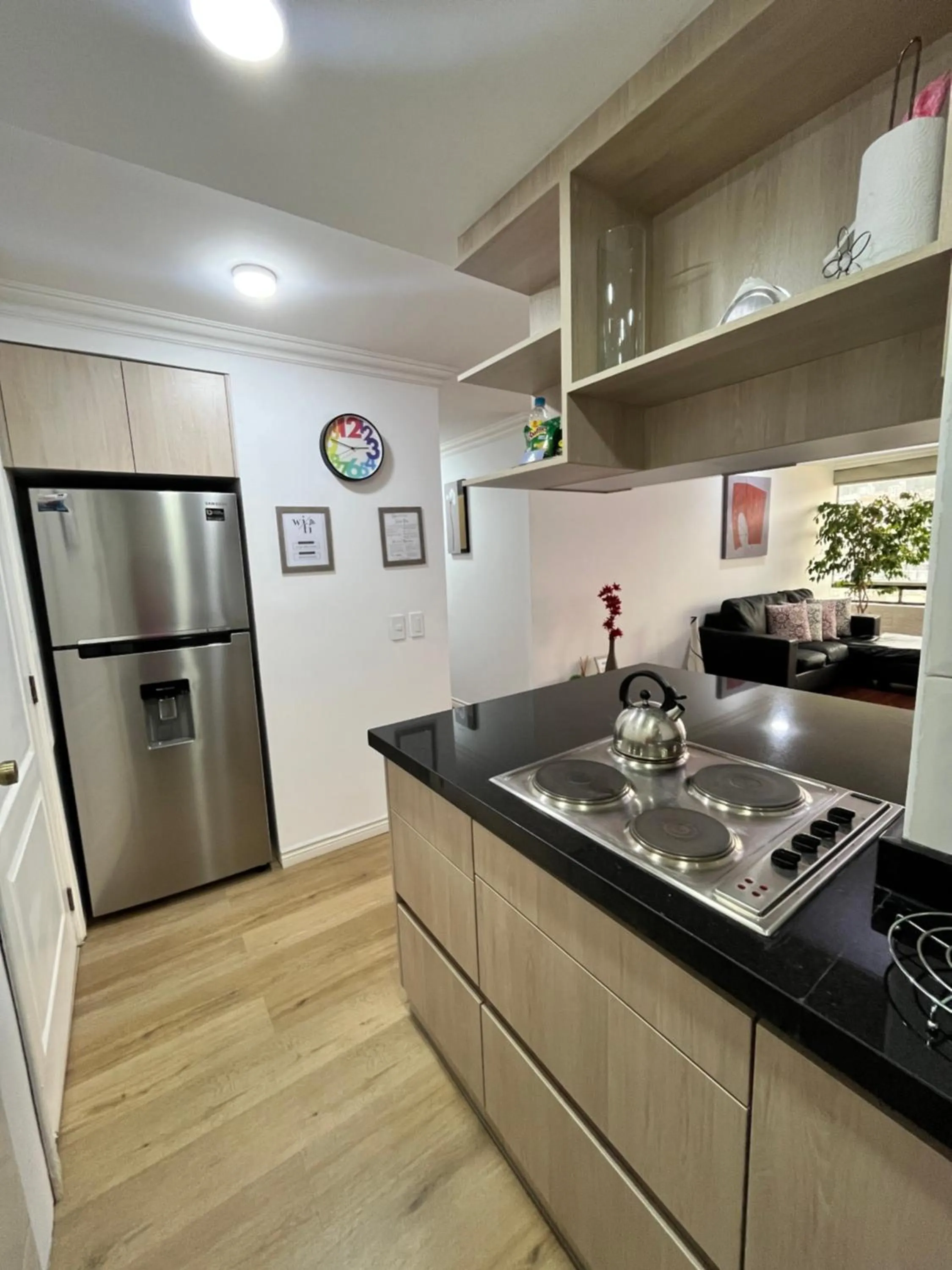 Kitchen or kitchenette in BlueZone Apartments