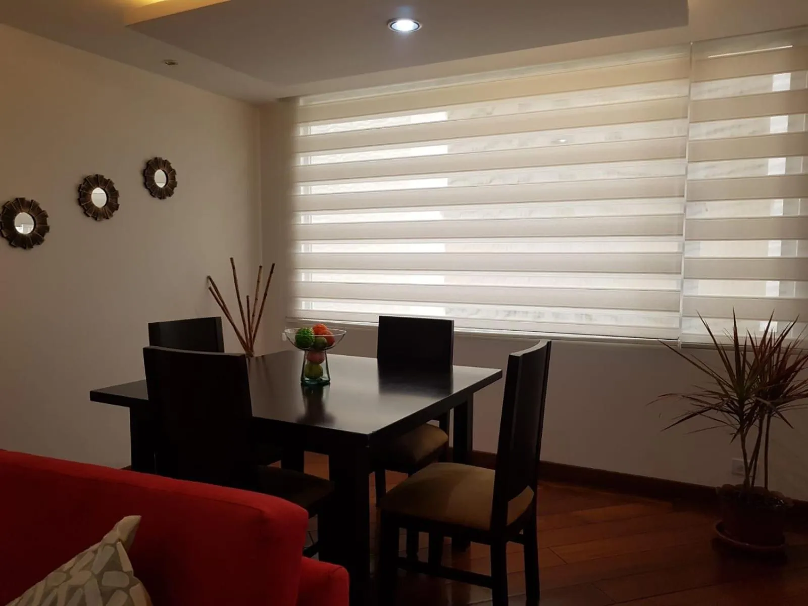Dining area in BlueZone Apartments