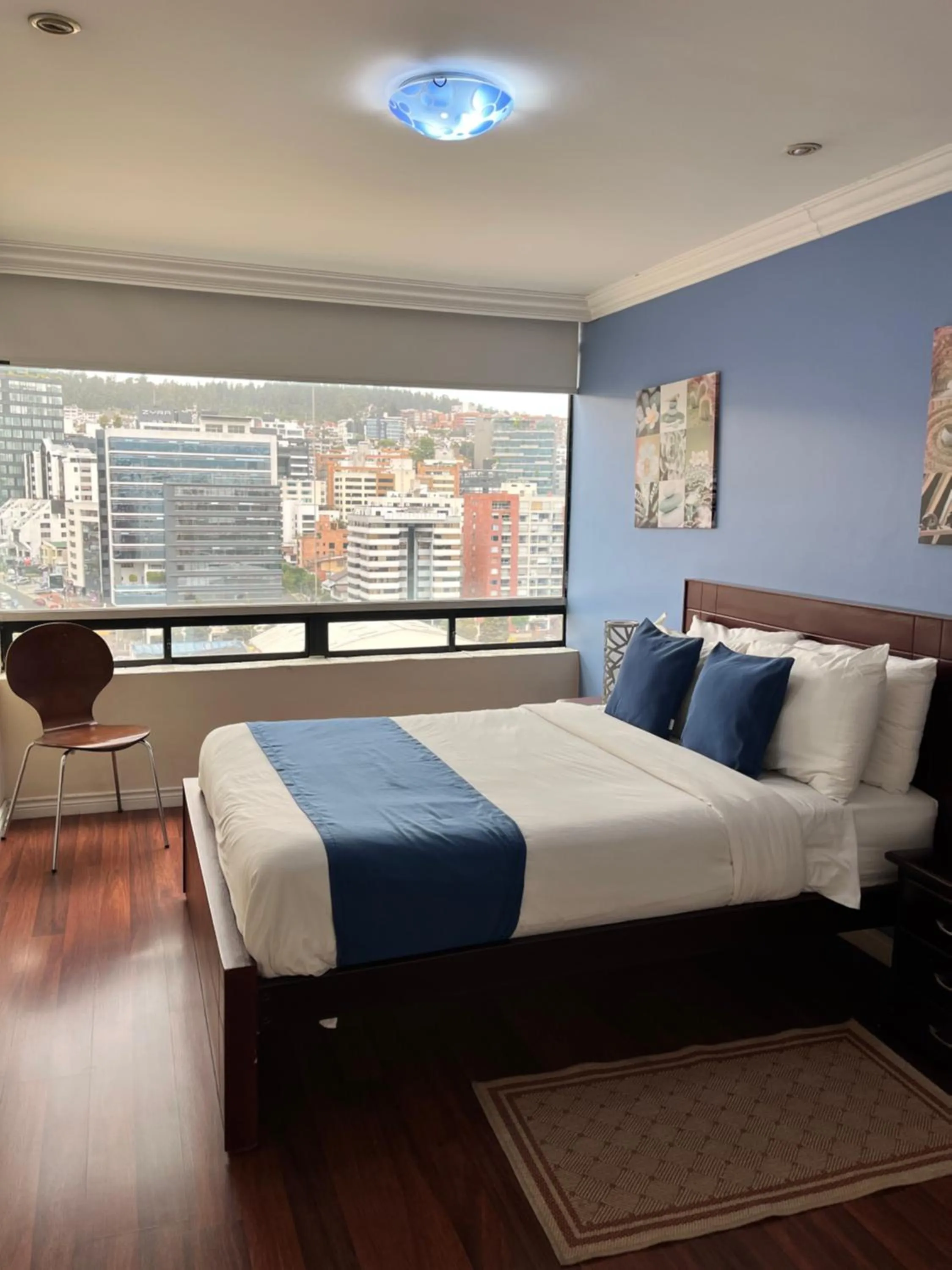 Bedroom, Bed in BlueZone Apartments