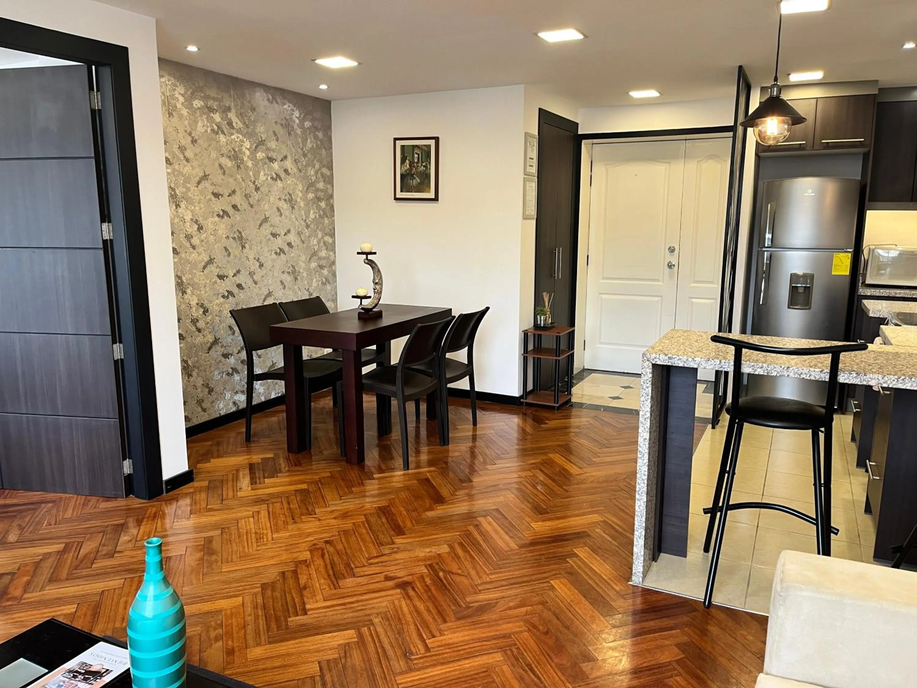 Dining area in BlueZone Apartments