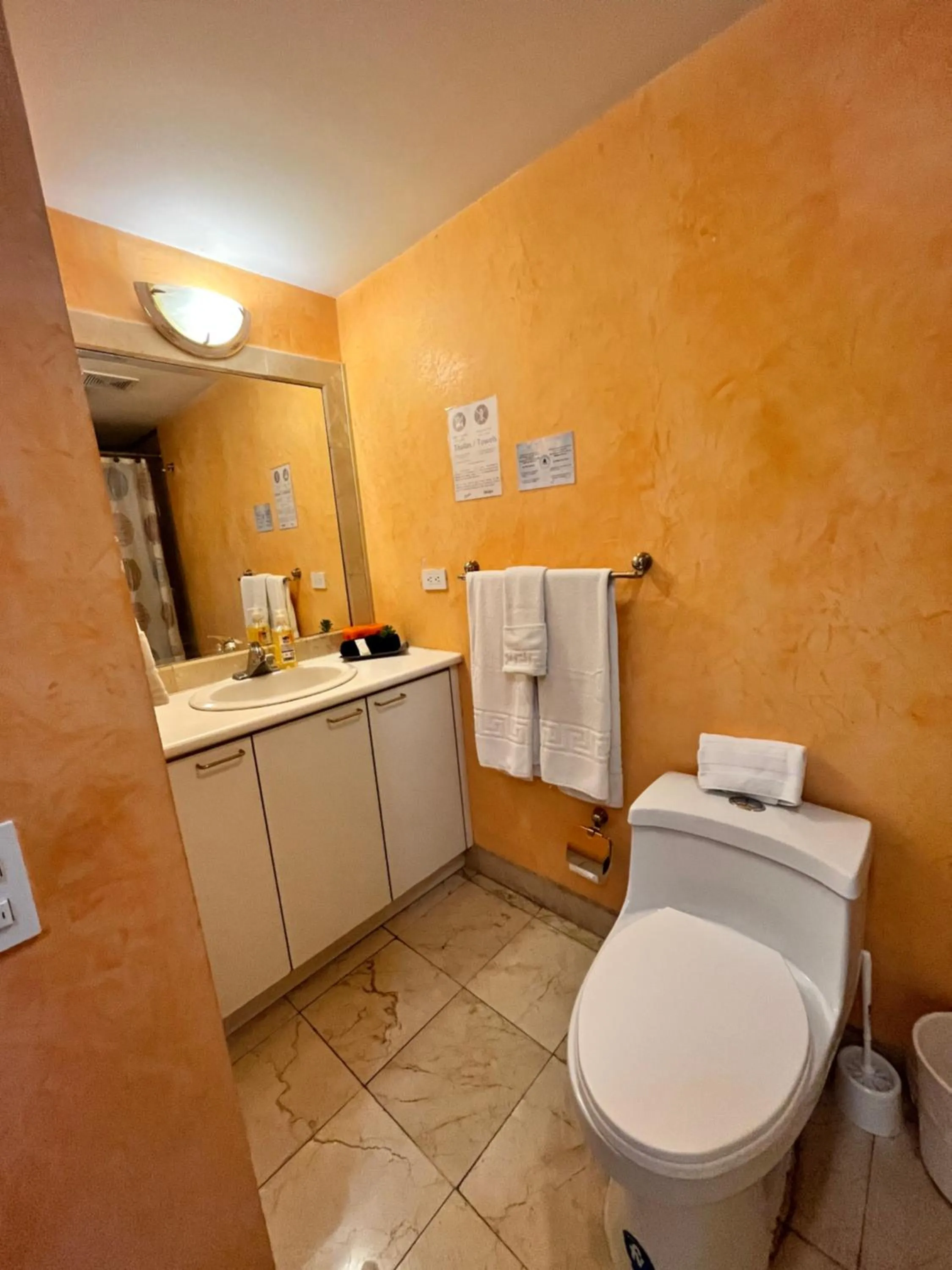 Bathroom in BlueZone Apartments