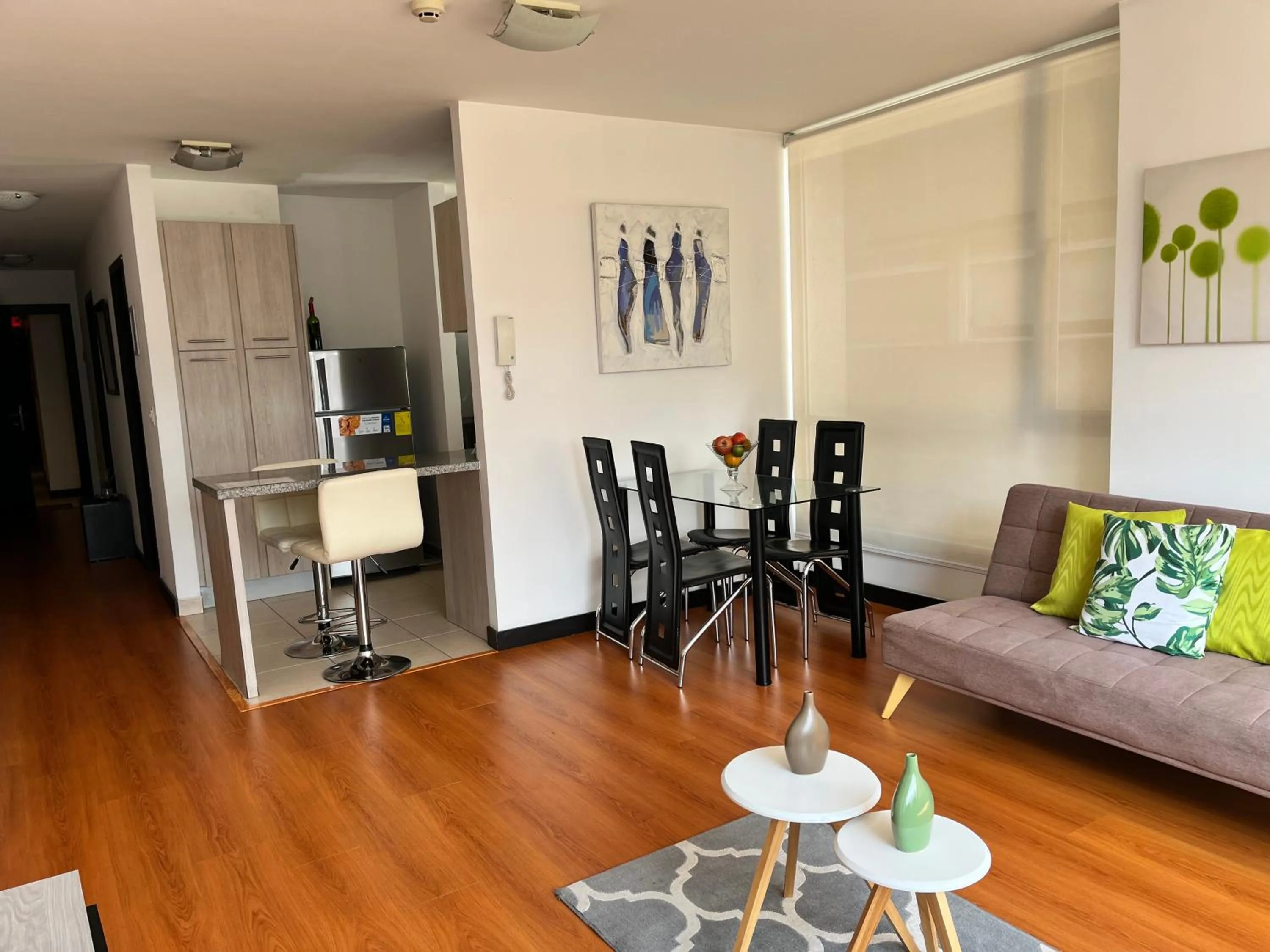 Dining area in BlueZone Apartments