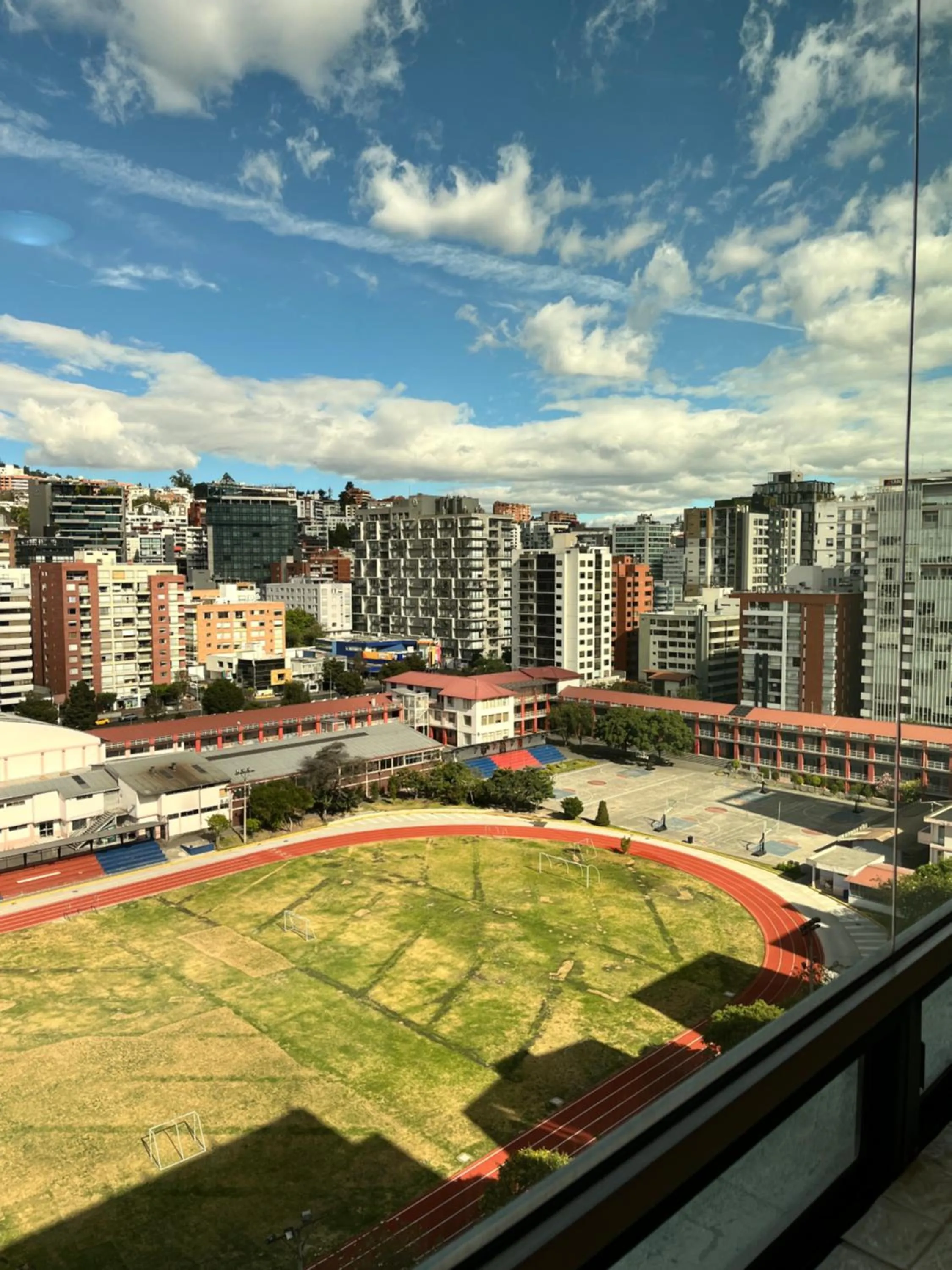 City view in BlueZone Apartments