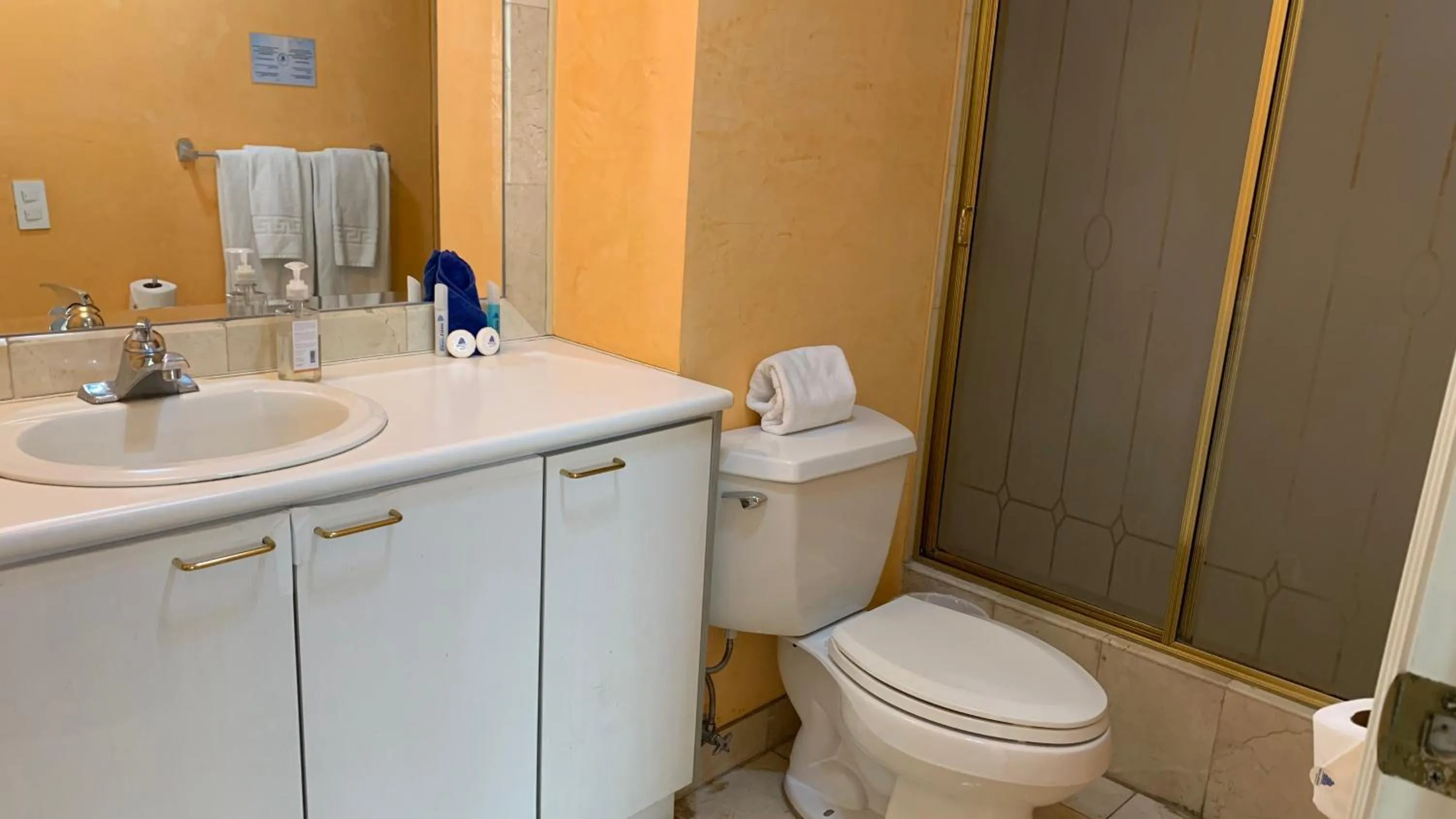 Bathroom in BlueZone Apartments