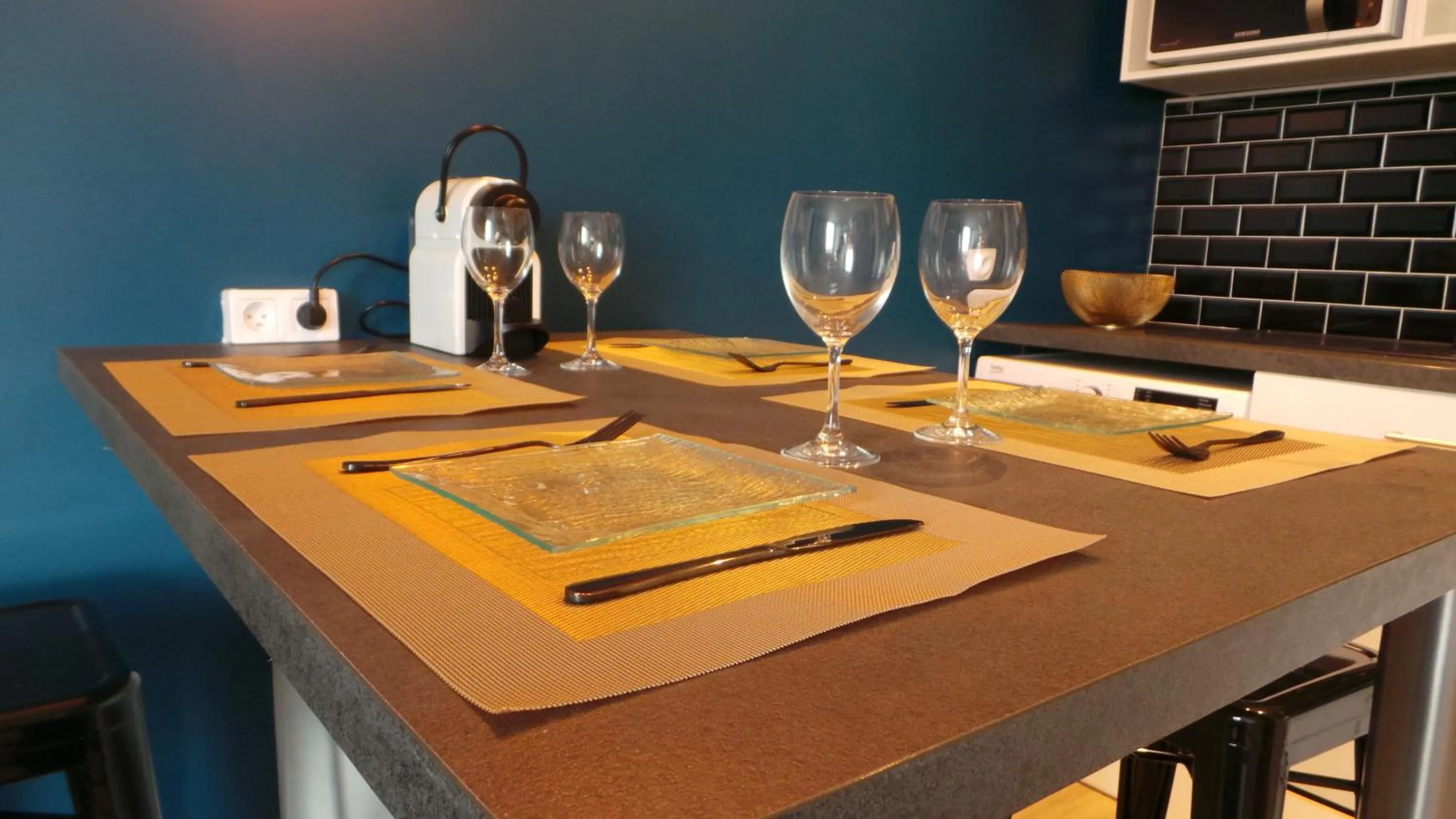 Kitchen or kitchenette in L'Apparté