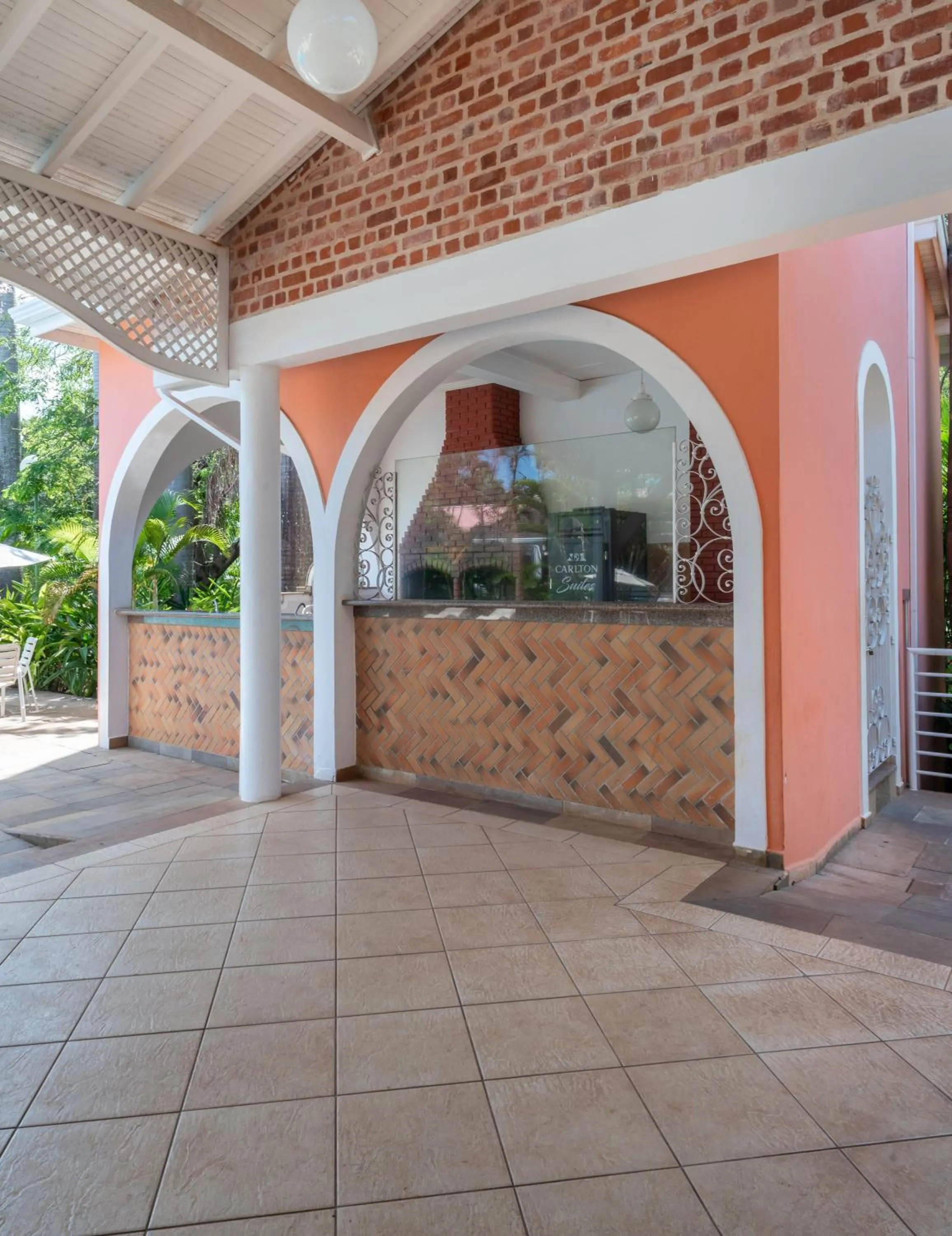 BBQ facilities in Carlton Suítes Limeira