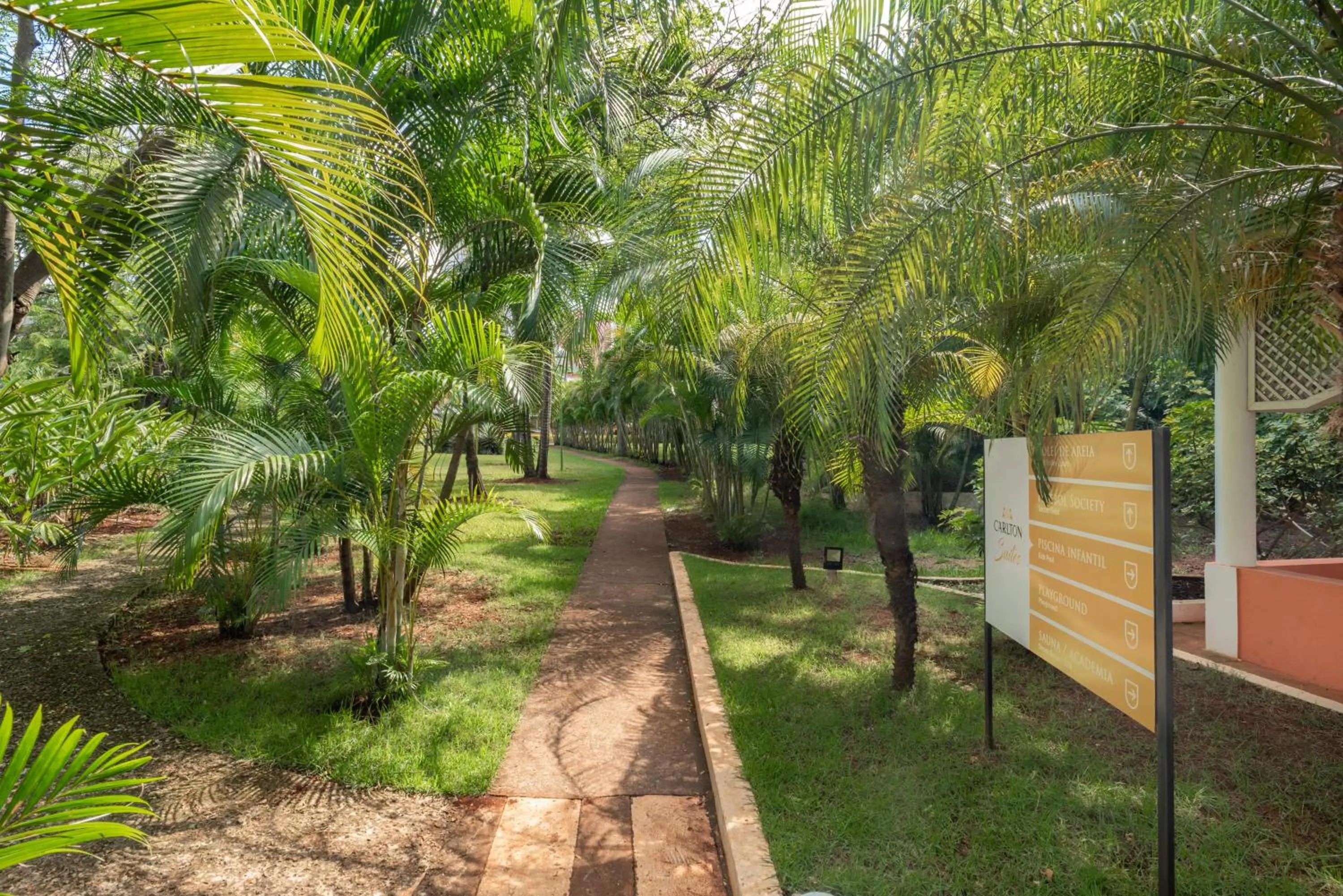Garden in Carlton Suítes Limeira