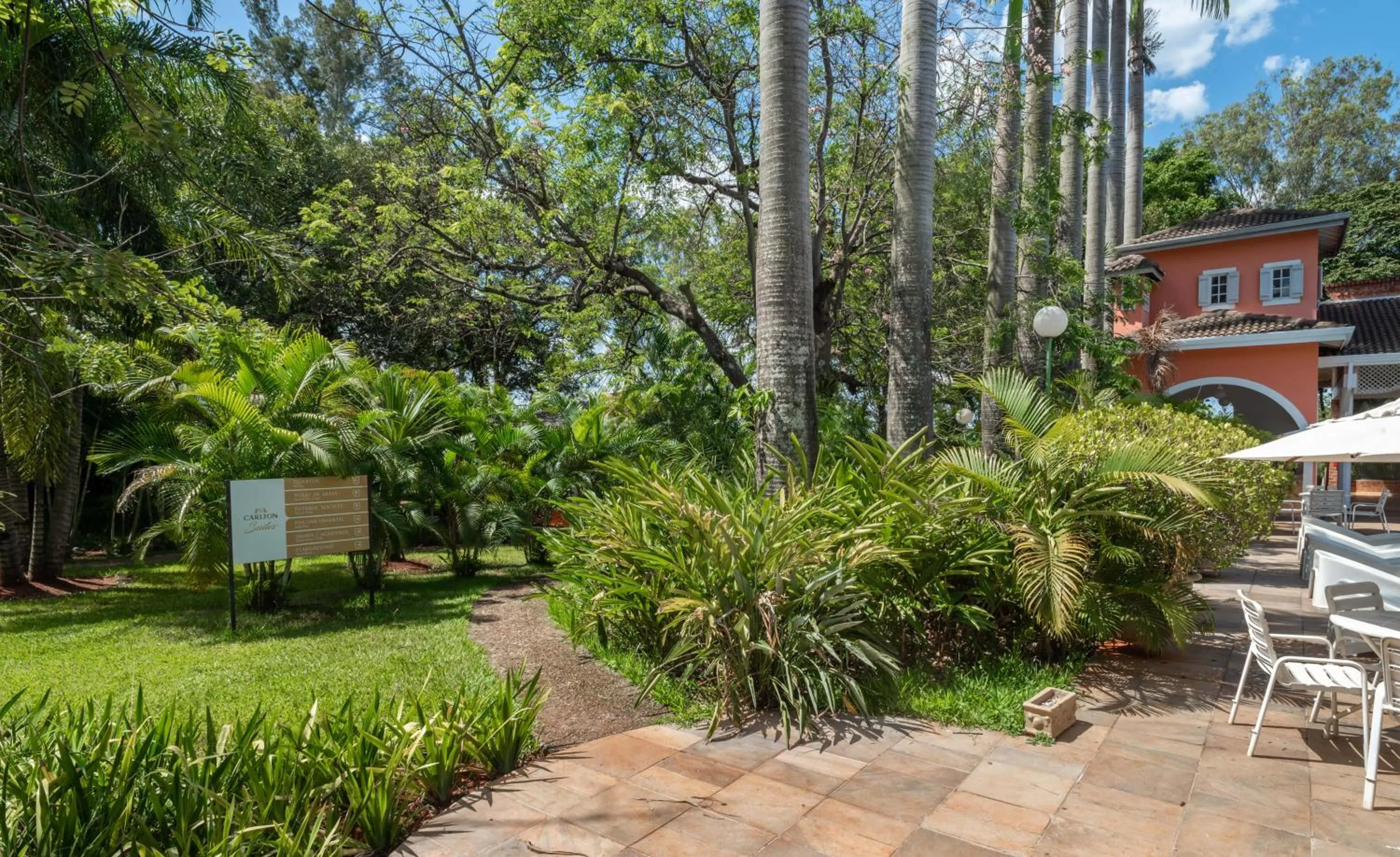 Garden in Carlton Suítes Limeira