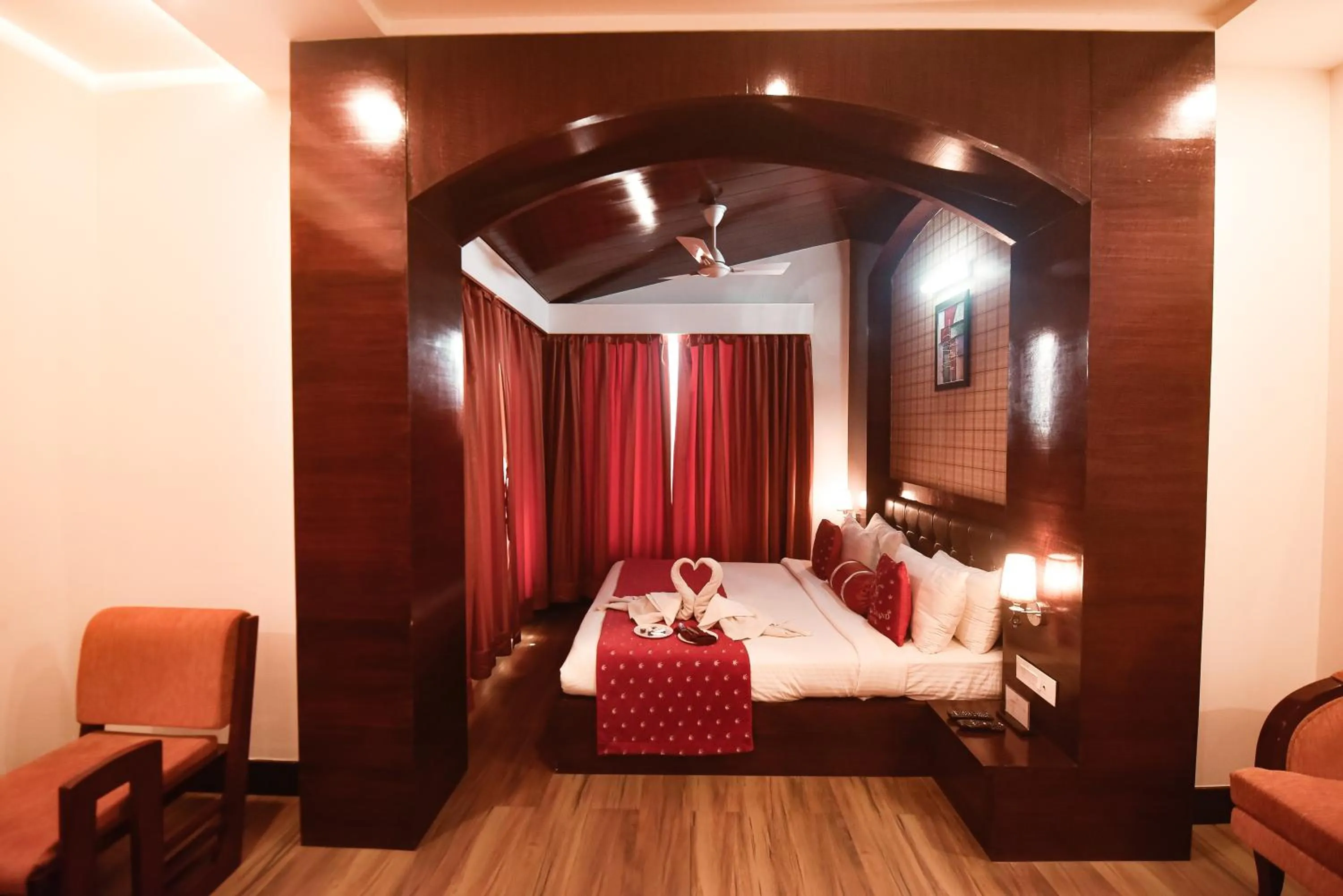 Bed in Konark Grand Hotel