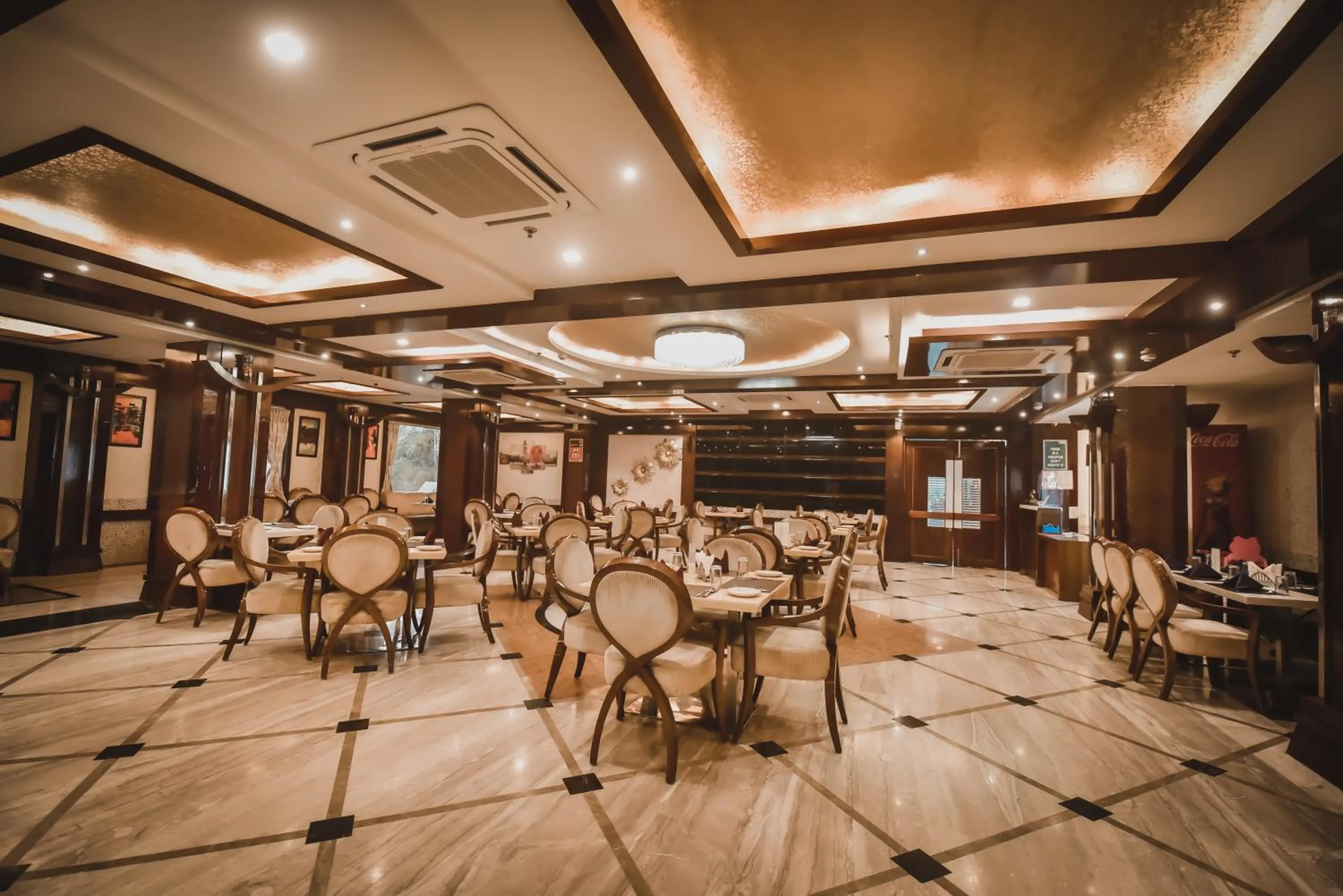 Restaurant/places to eat in Konark Grand Hotel