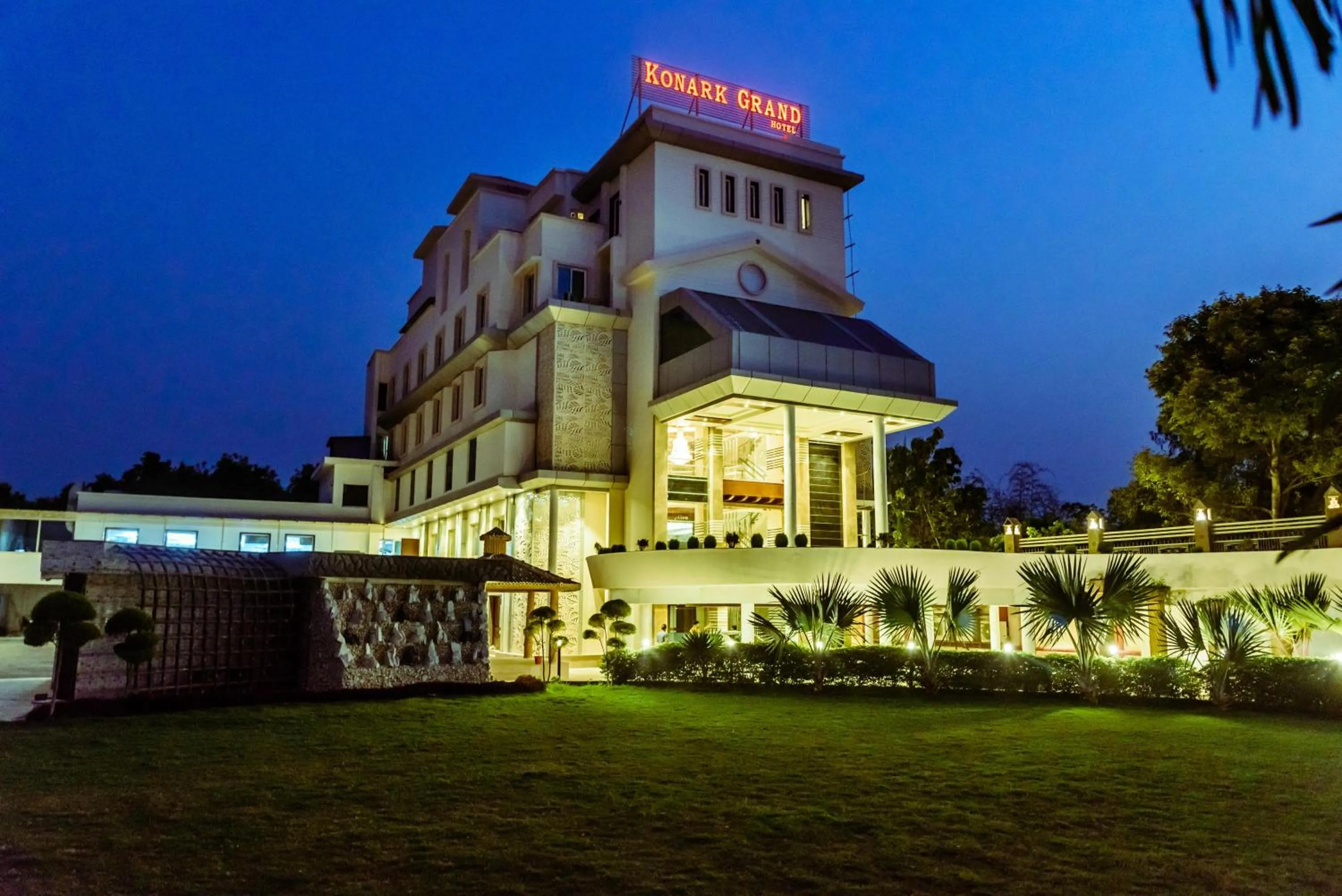 Property building in Konark Grand Hotel