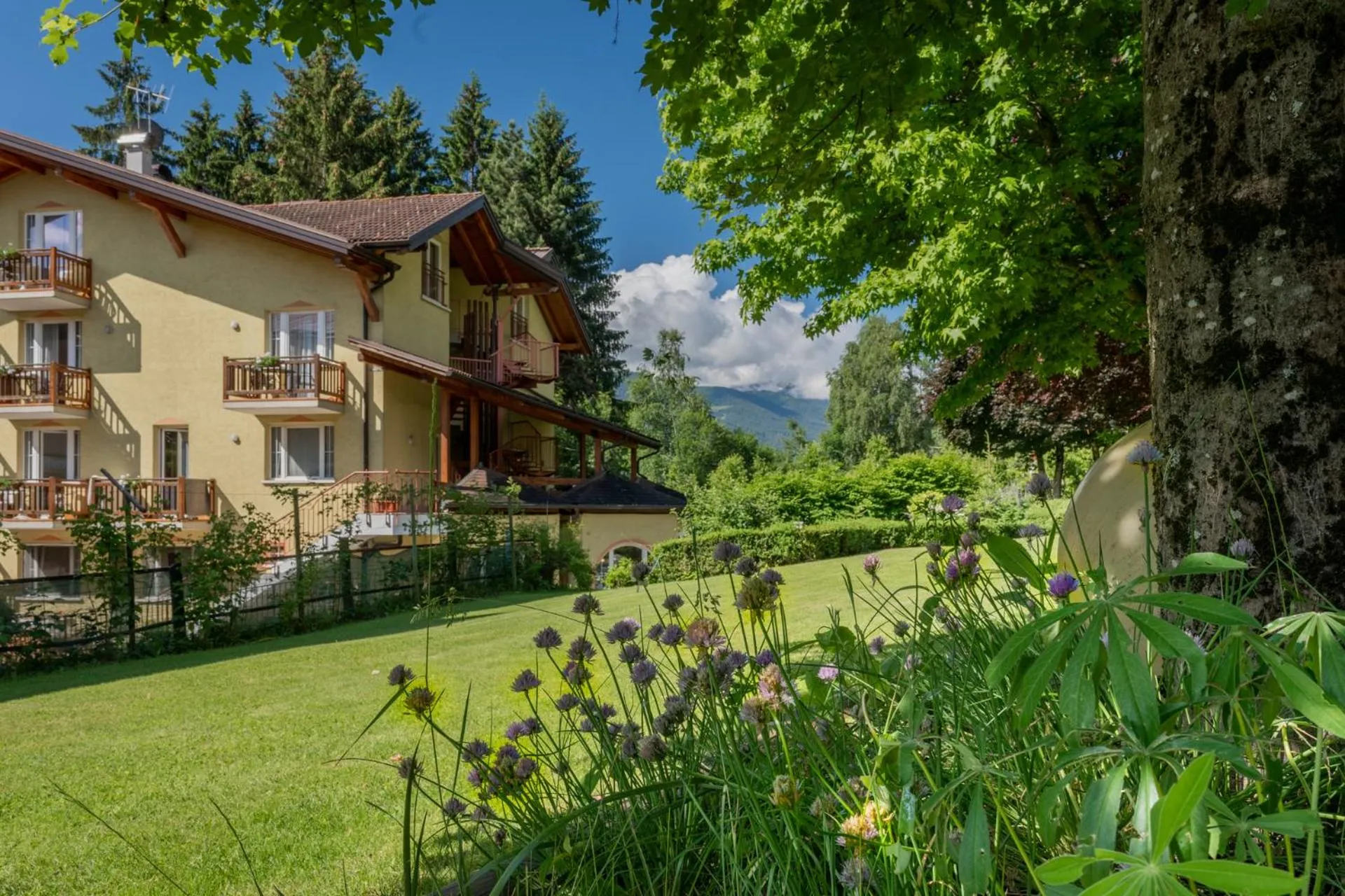 Property building in Hotel Bella di Bosco