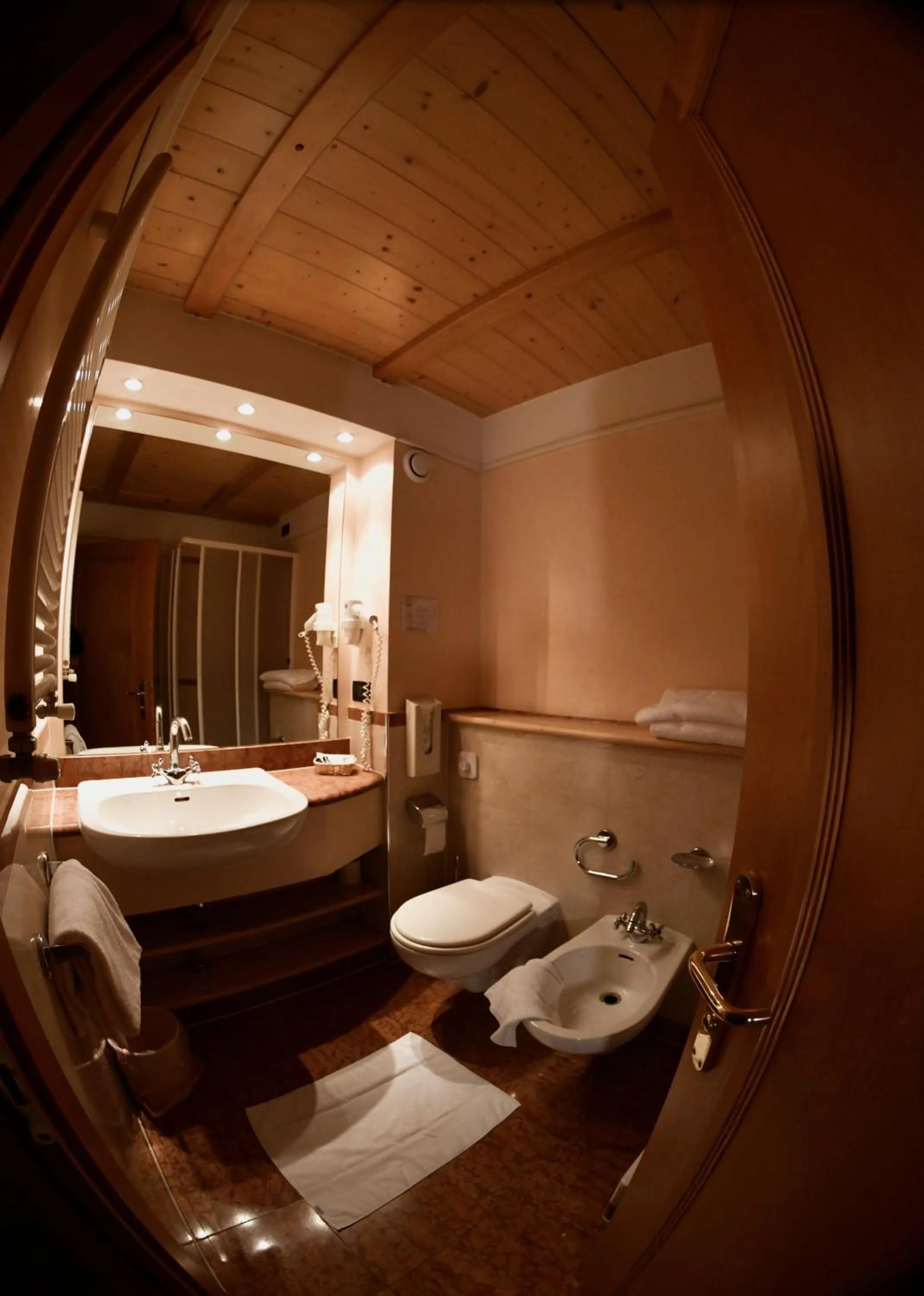 Bathroom in Hotel Bella di Bosco