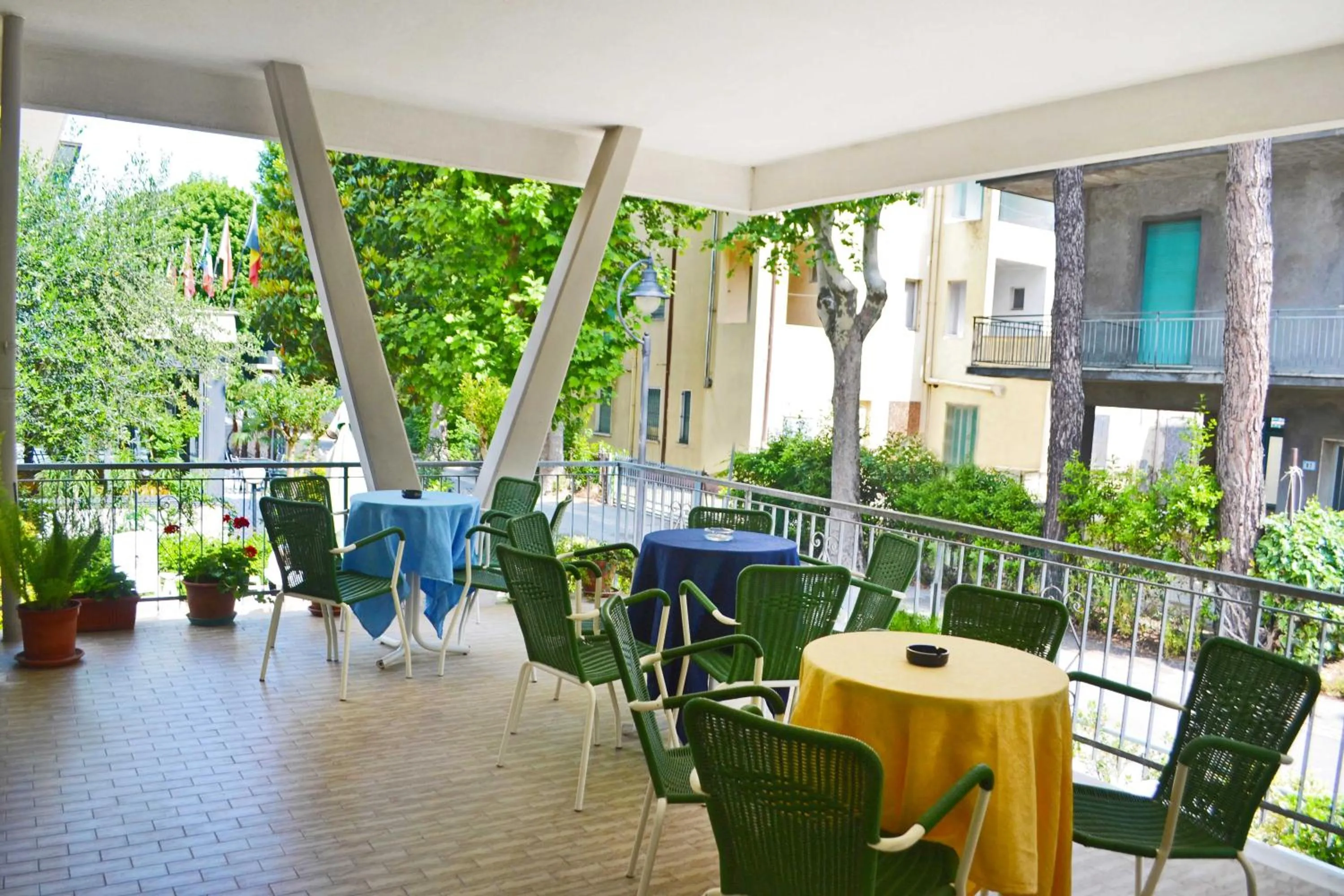 Balcony/Terrace in Hotel Ivana