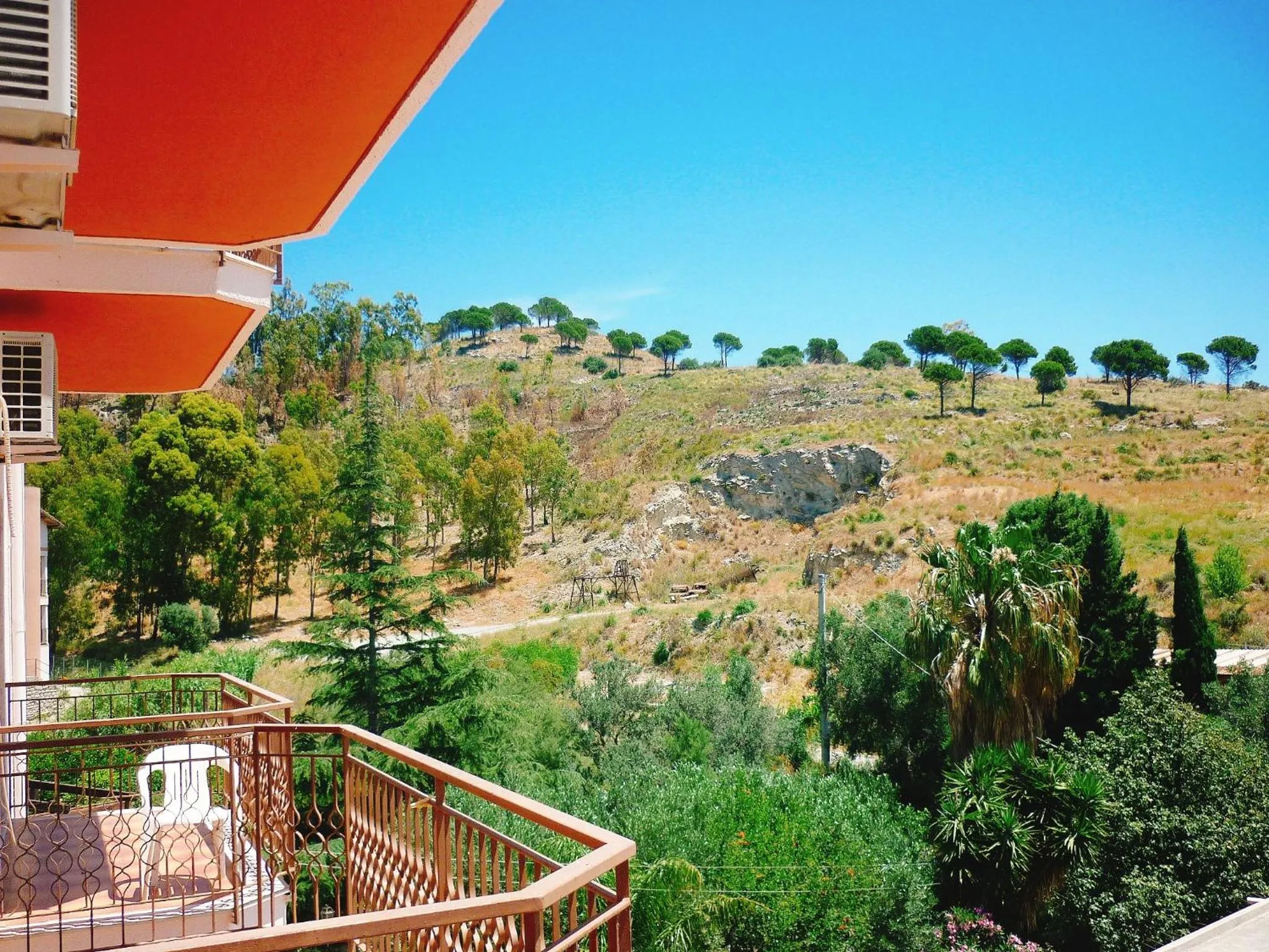 Balcony/Terrace in PARADISO Hotel Ristorante