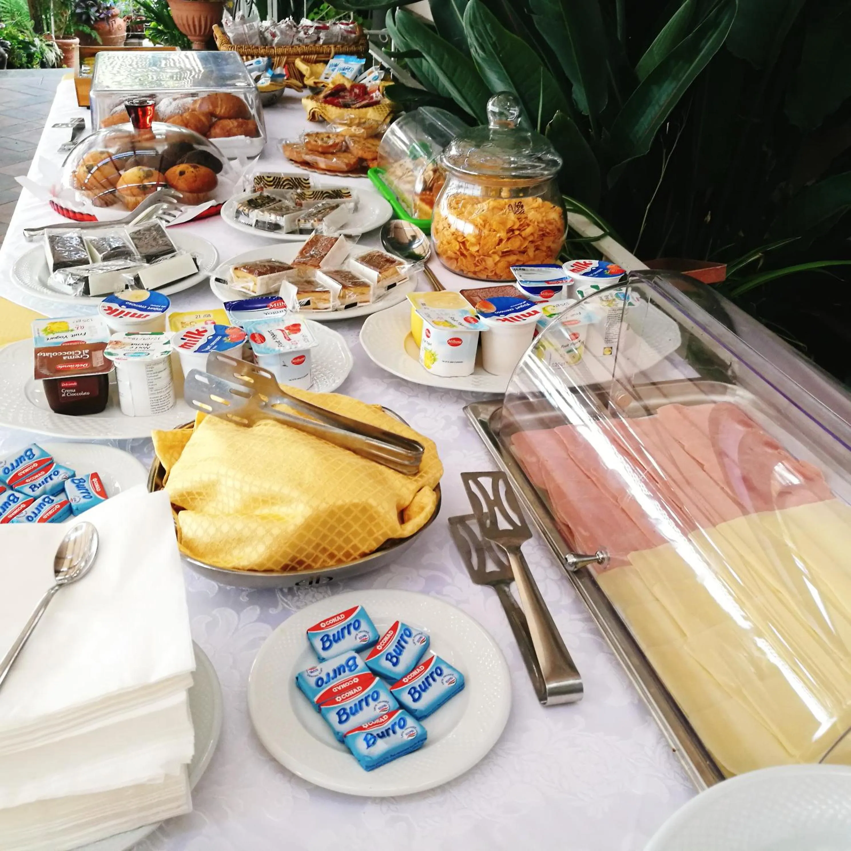 Breakfast in PARADISO Hotel Ristorante