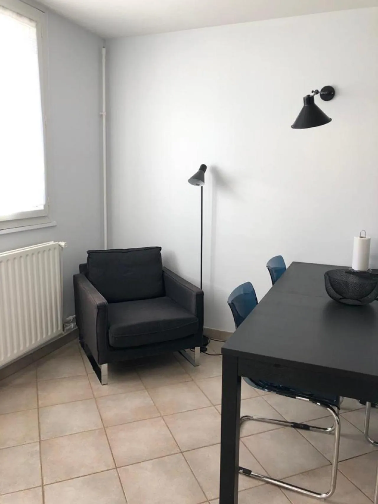 Living room, Seating Area in Chambre paisible tout confort