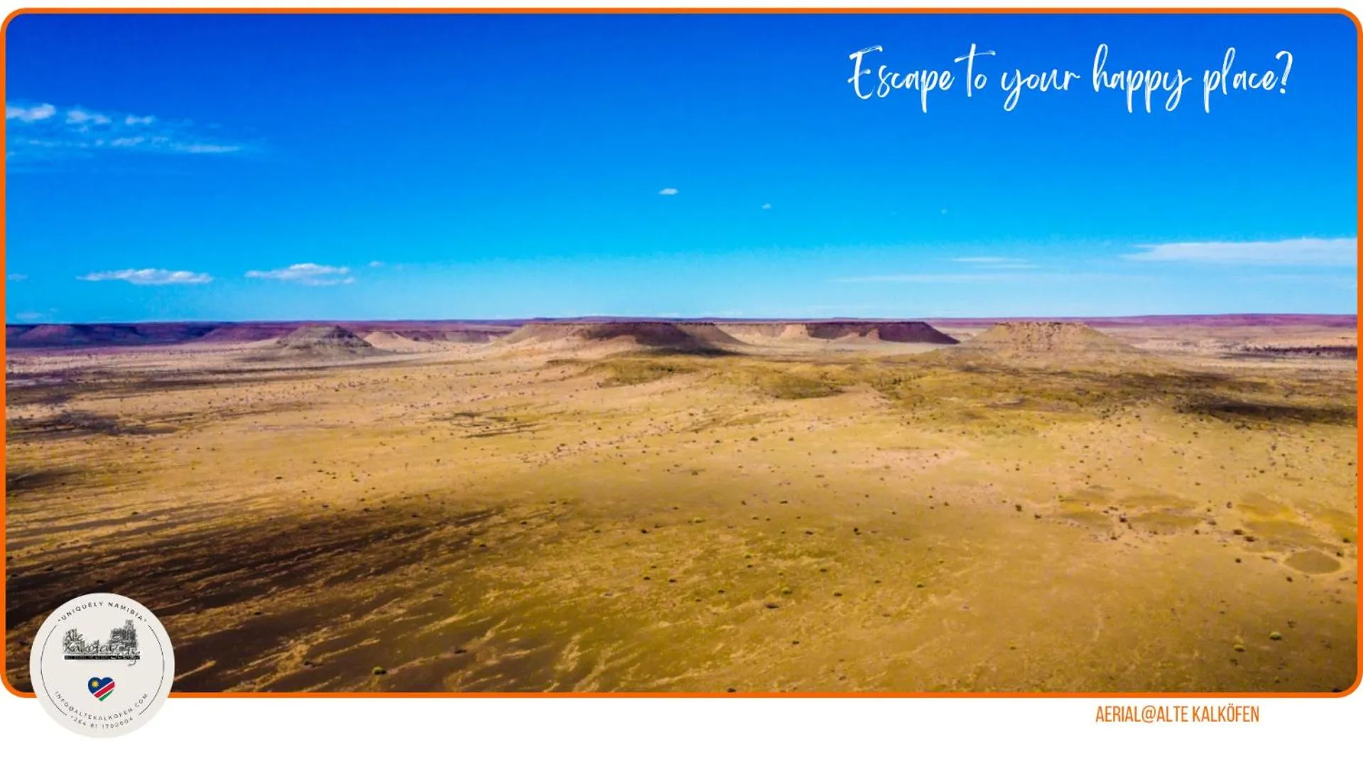 Natural landscape in Alte Kalkoefen Lodge
