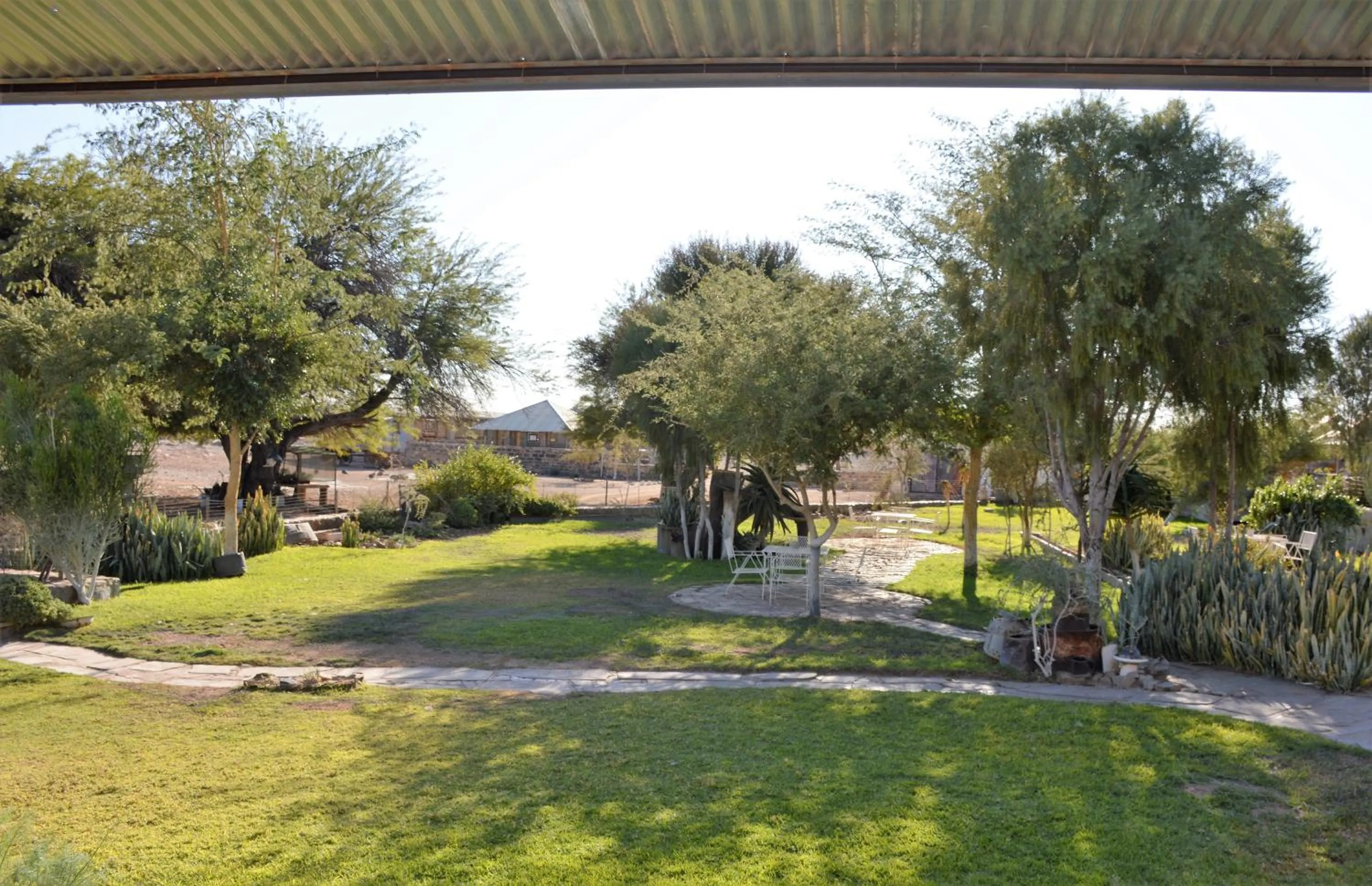 Garden in Alte Kalkoefen Lodge