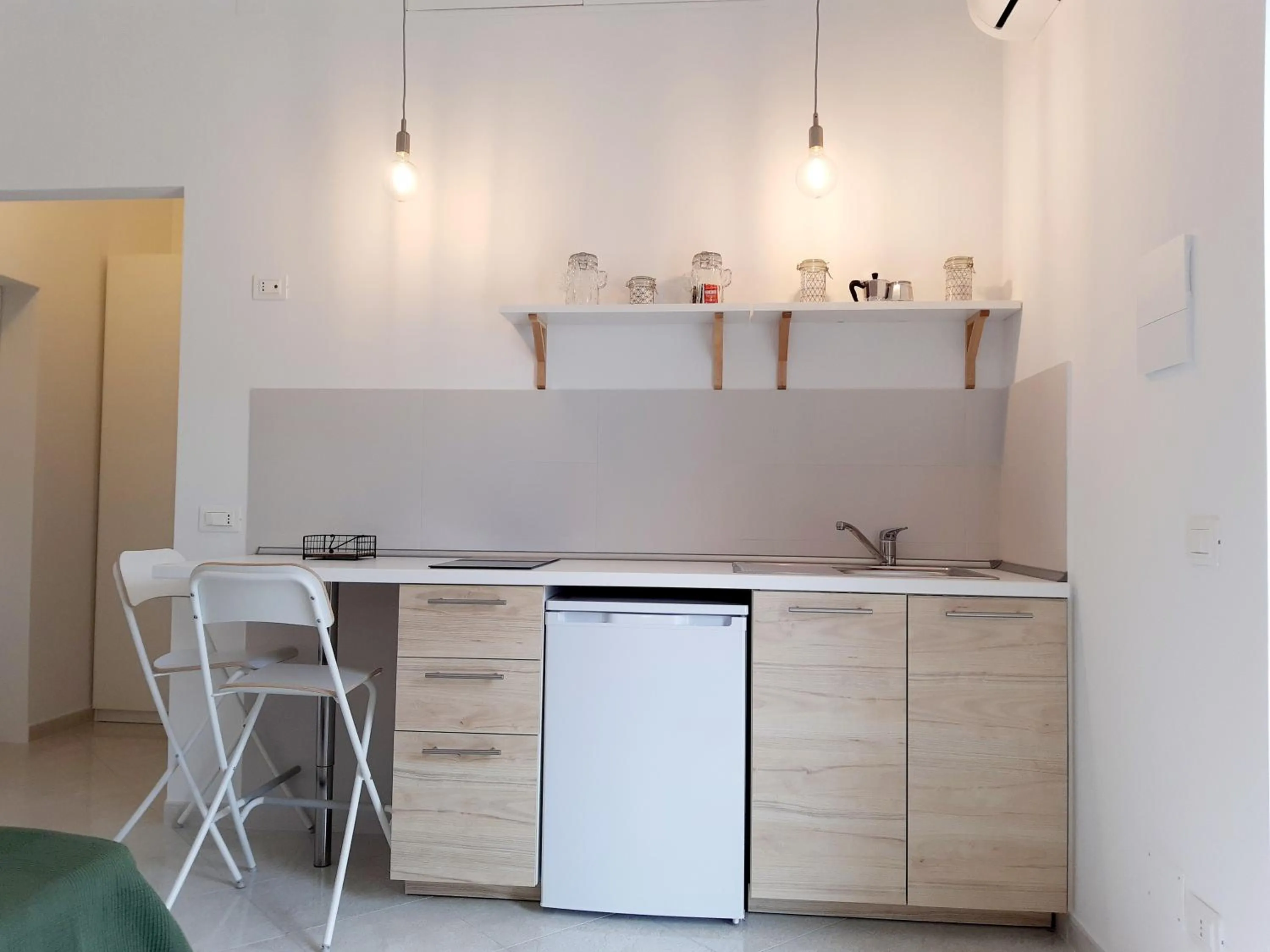 Kitchen or kitchenette in B&B Bell'aria