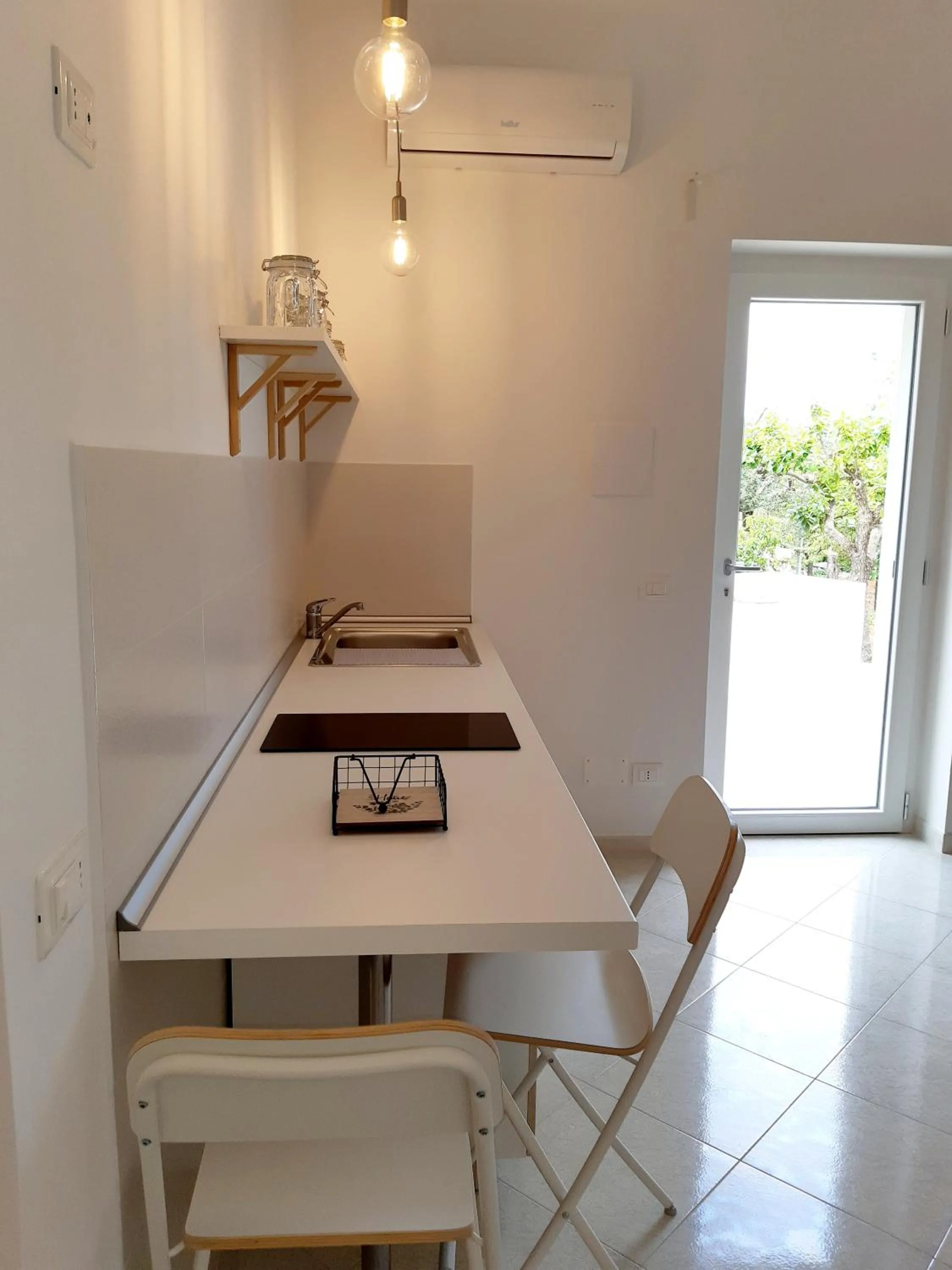 Kitchen or kitchenette in B&B Bell'aria