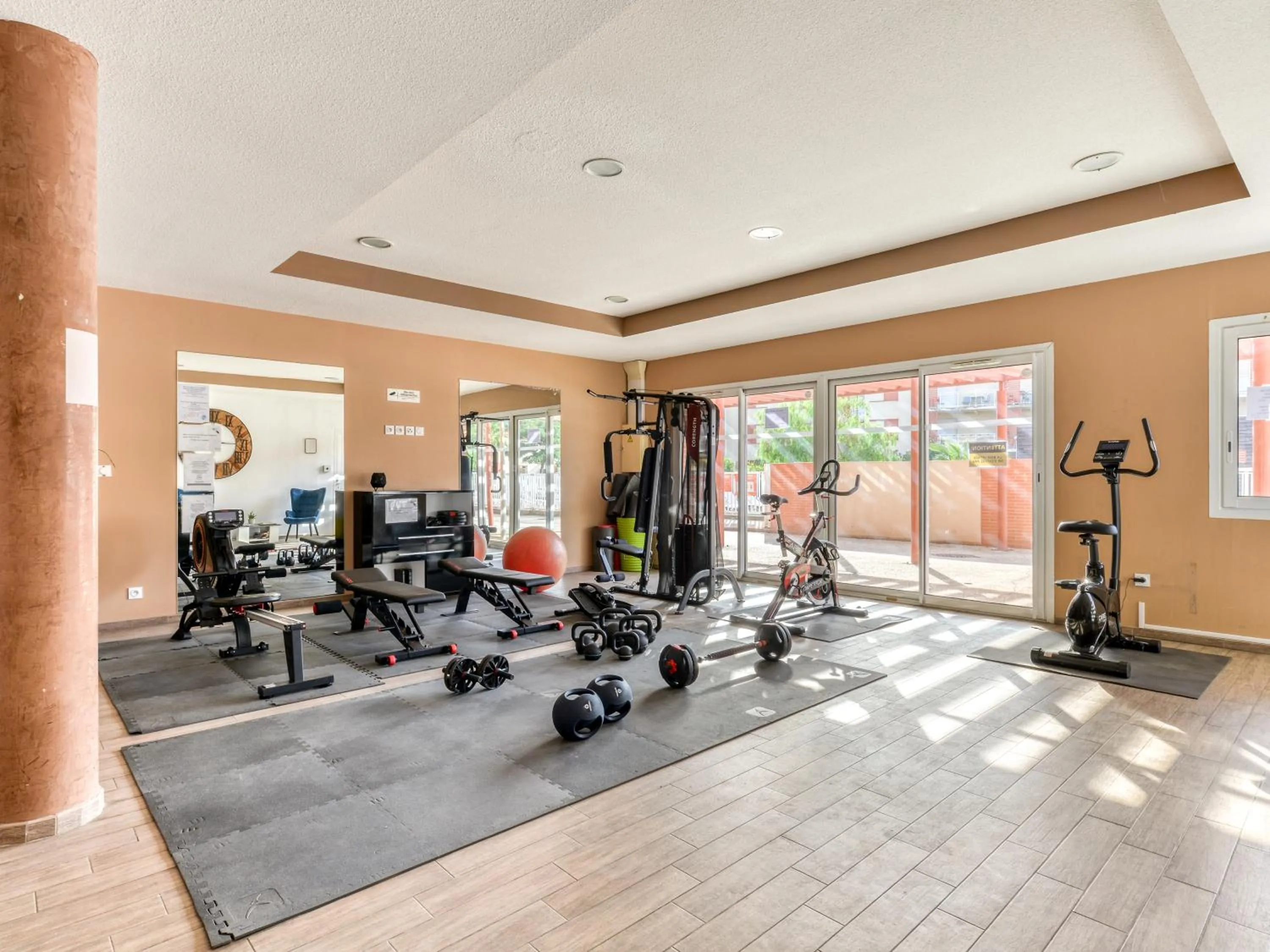 Fitness centre/facilities in Vacancéole - Les demeures de la Massane - Argelès-sur-Mer