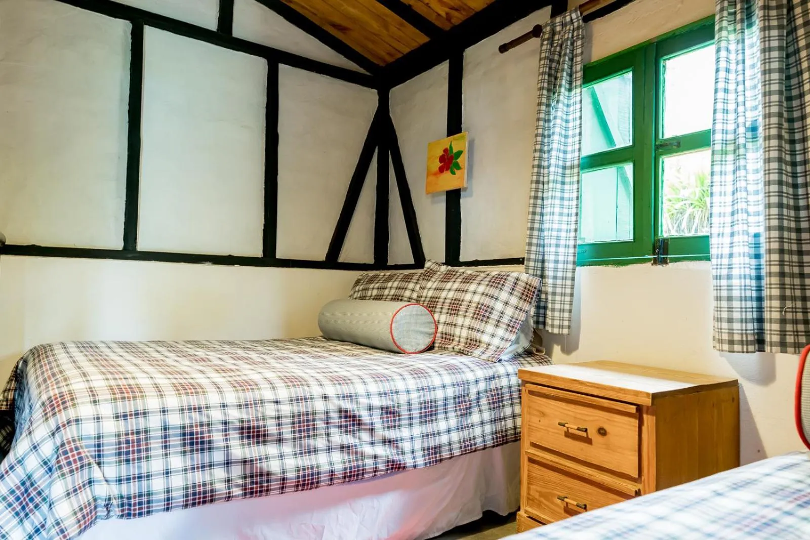 Bed in Villa Pajon Eco Lodge