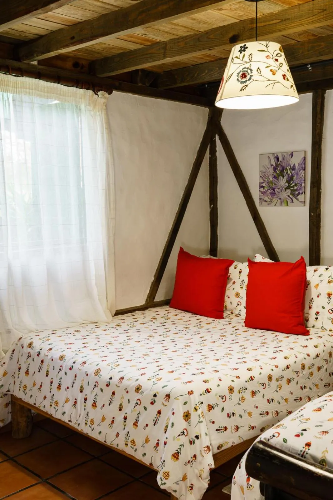 Bed in Villa Pajon Eco Lodge