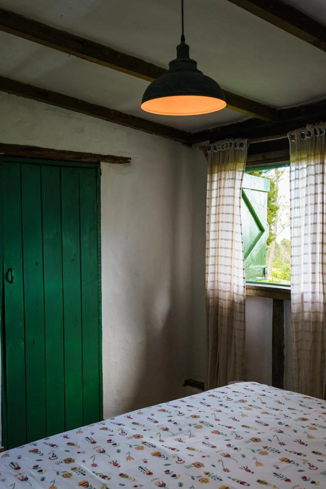 Bed in Villa Pajon Eco Lodge