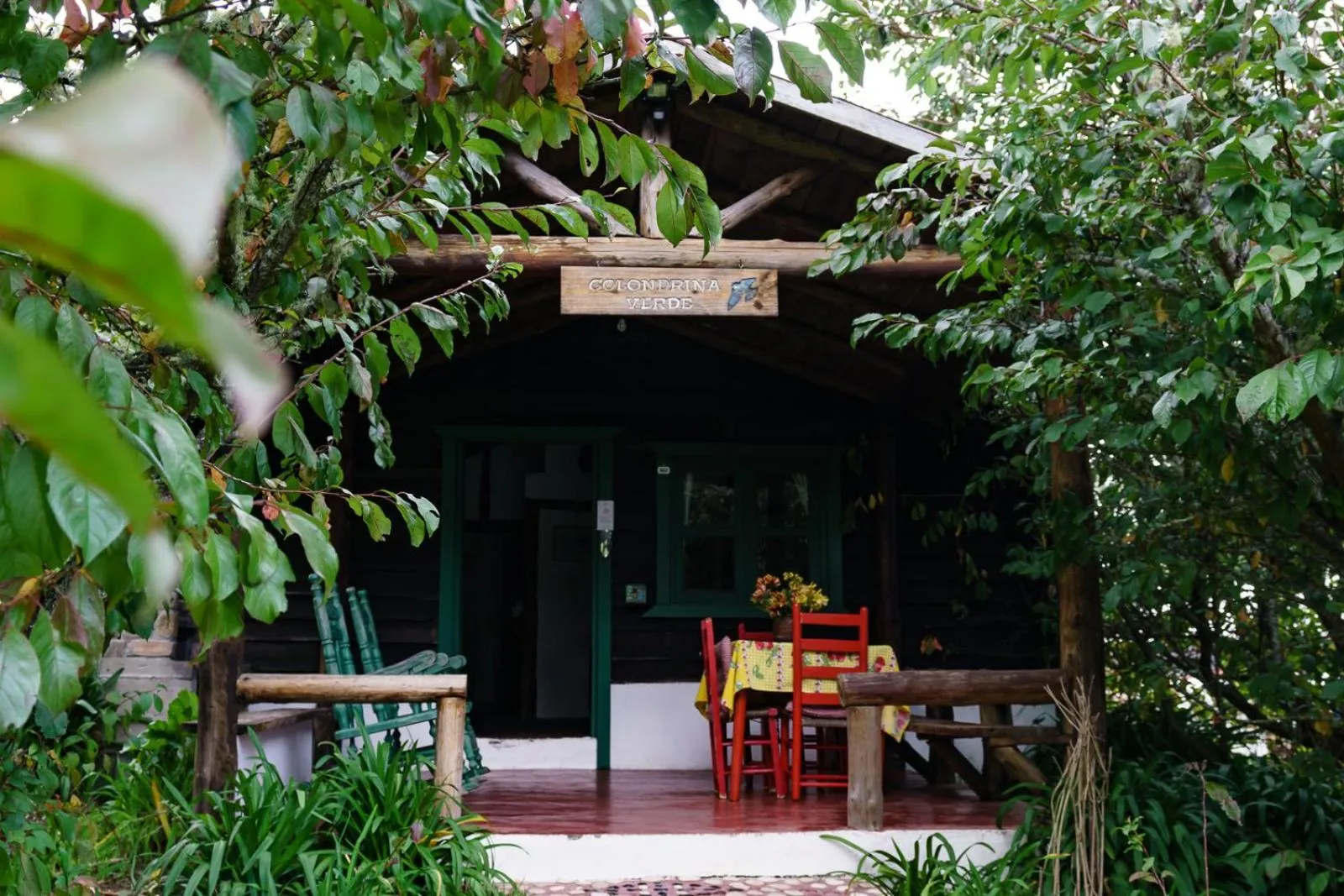 Facade/entrance in Villa Pajon Eco Lodge