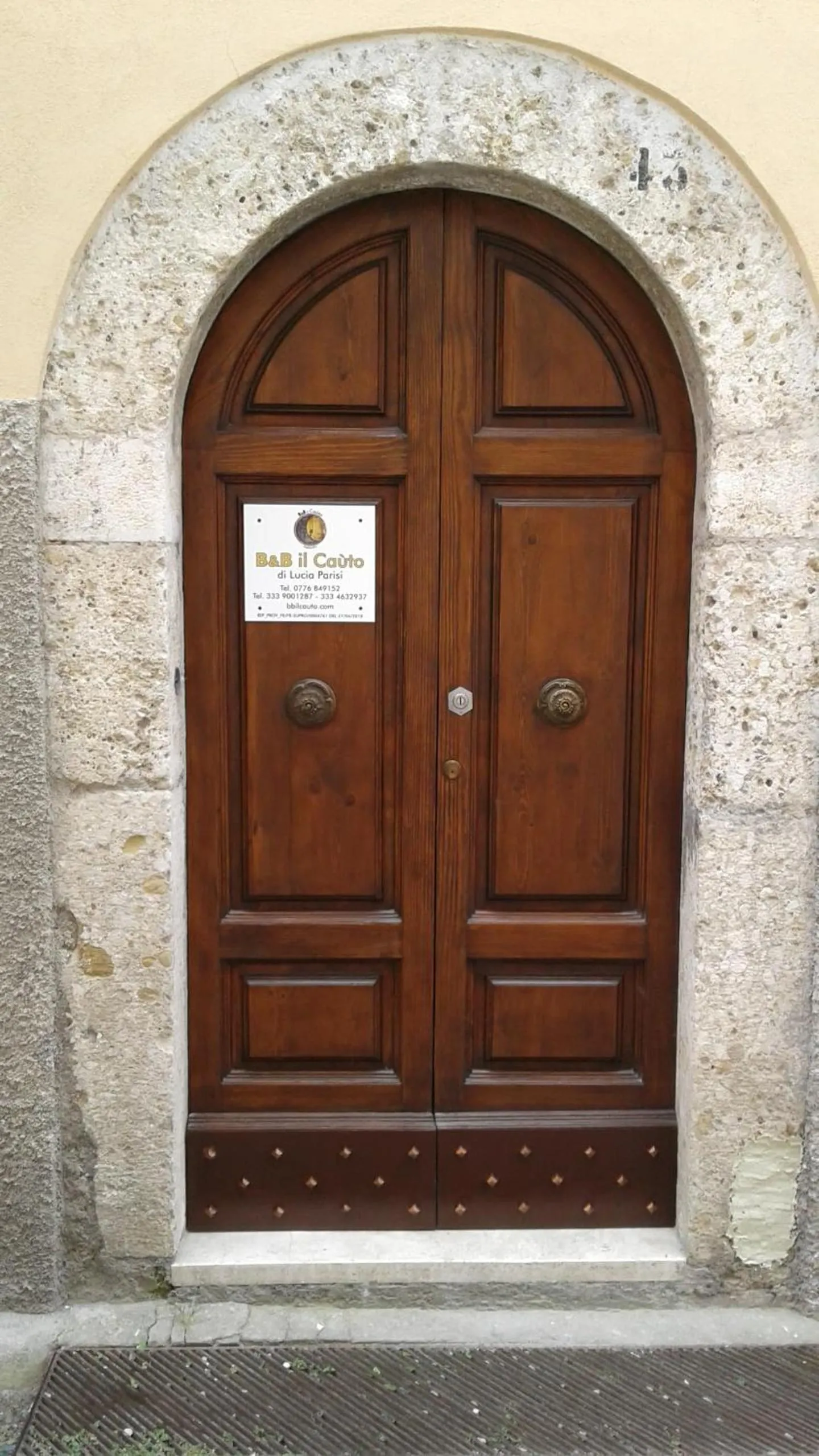 Property building in B&B Il Caùto