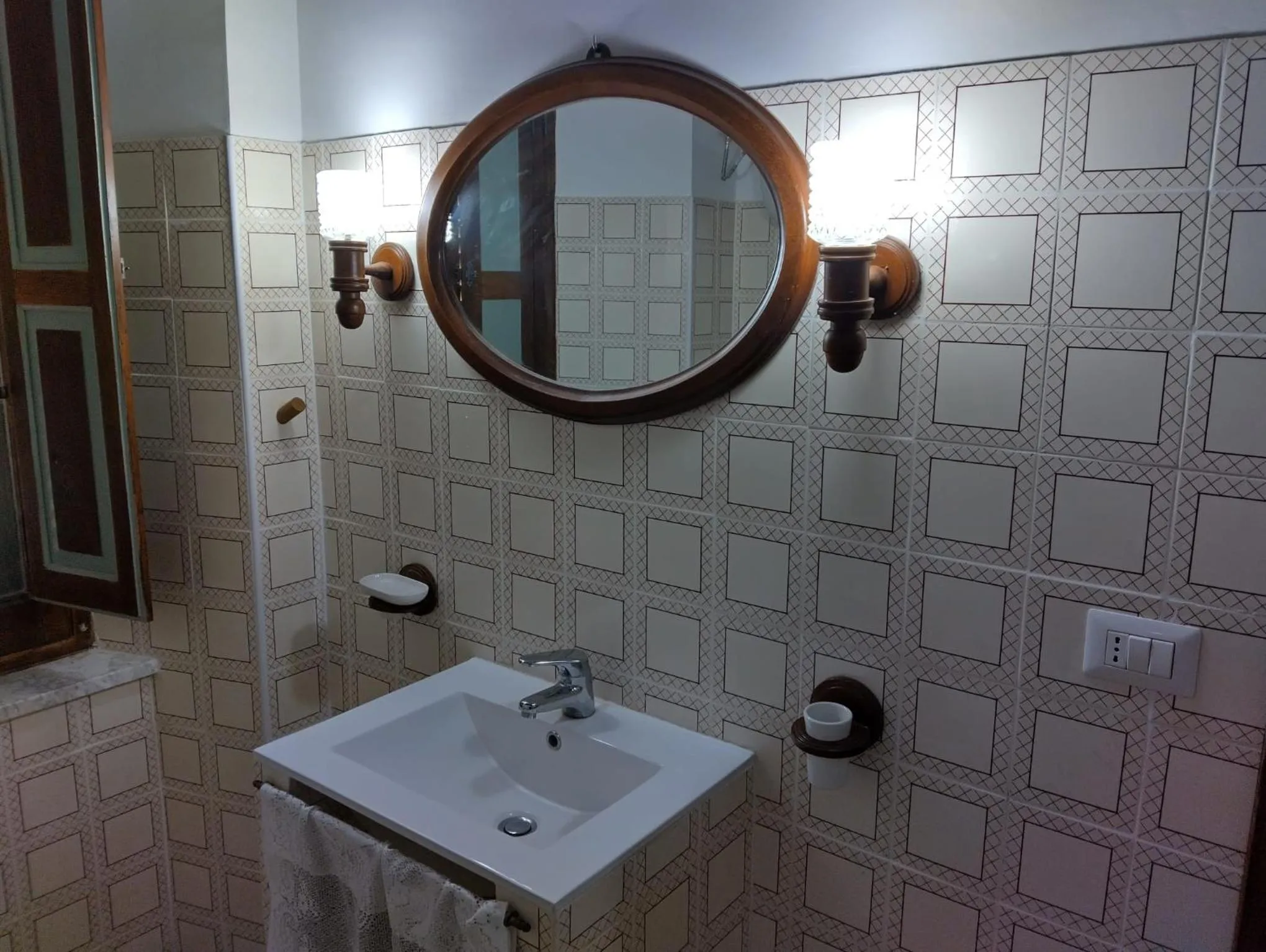 Bathroom in B&B Il Caùto