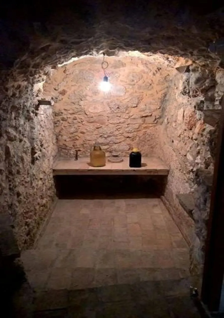 Decorative detail in B&B Il Caùto