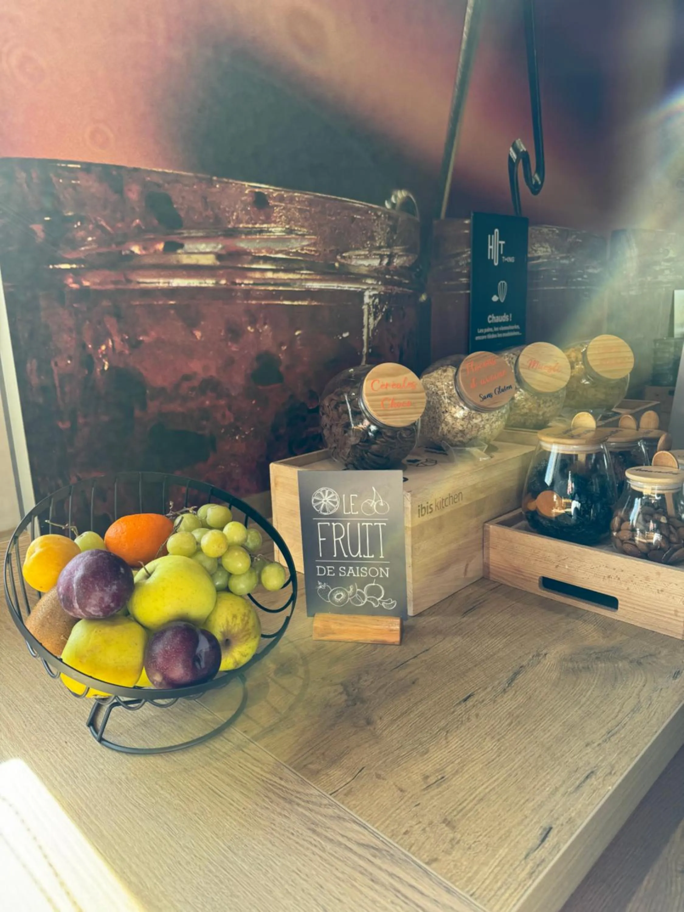 Breakfast in ibis Orange Sud