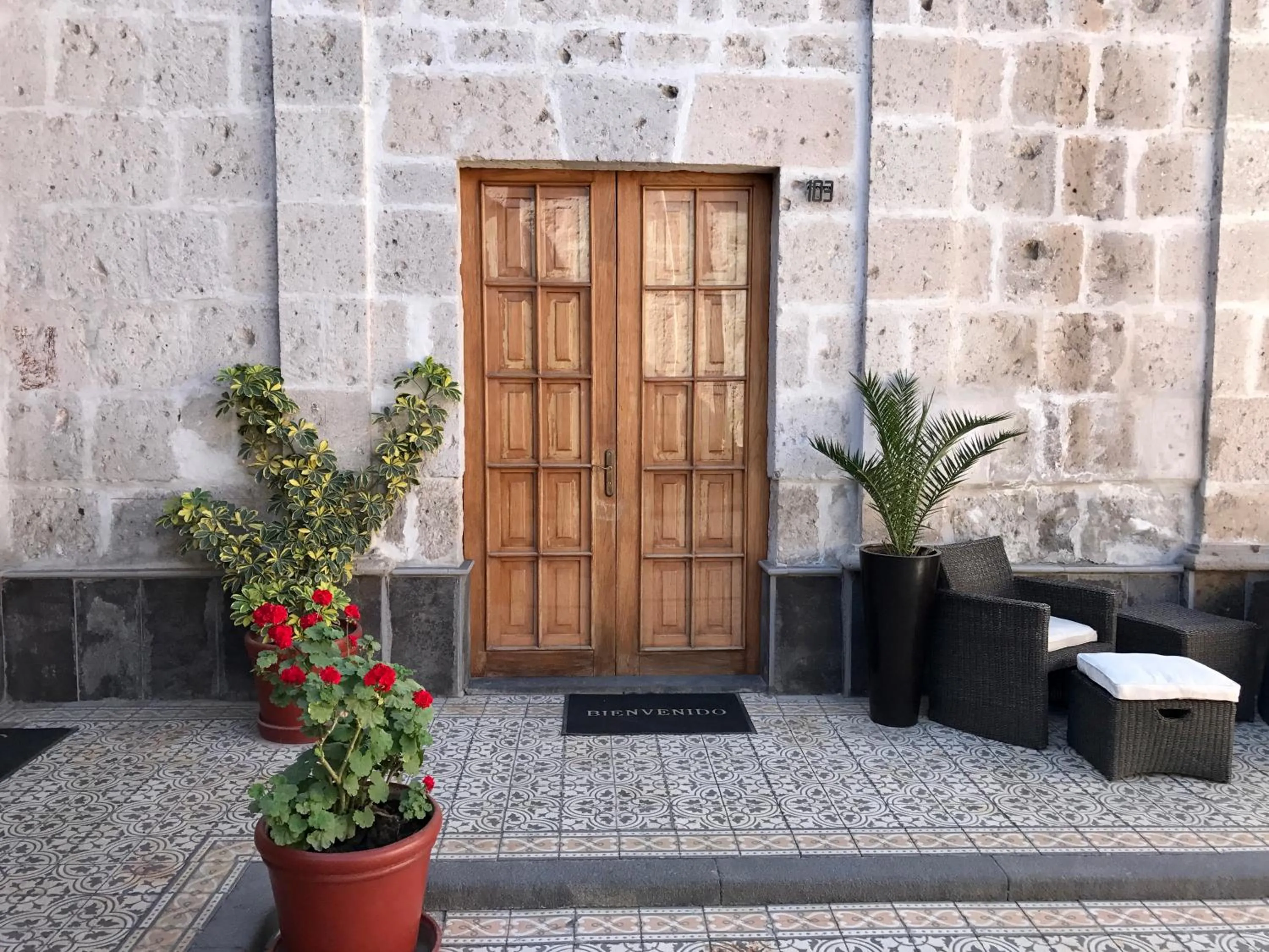 Area and facilities in Hotel Casona Solar