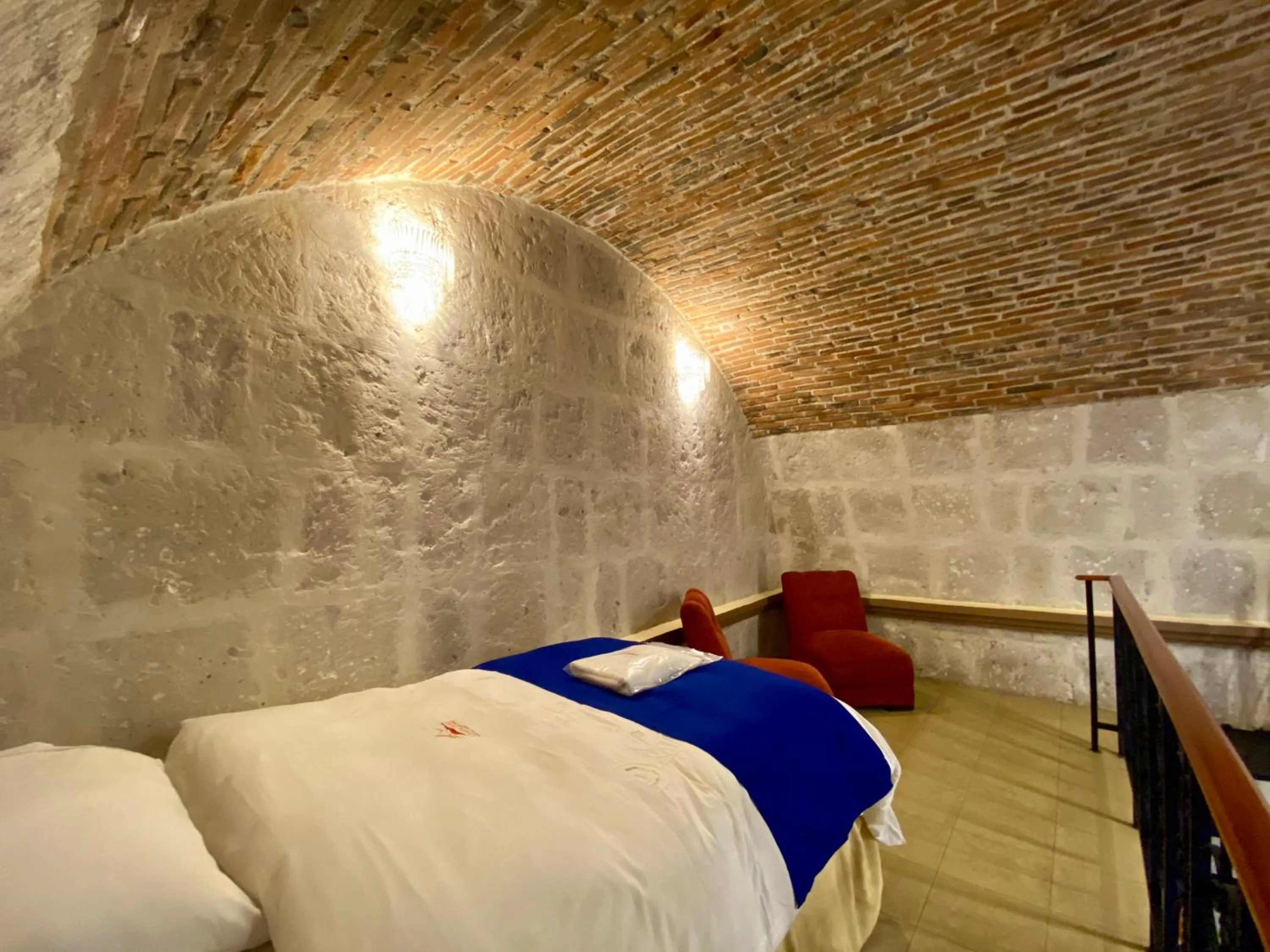 Decorative detail, Bed in Hotel Casona Solar