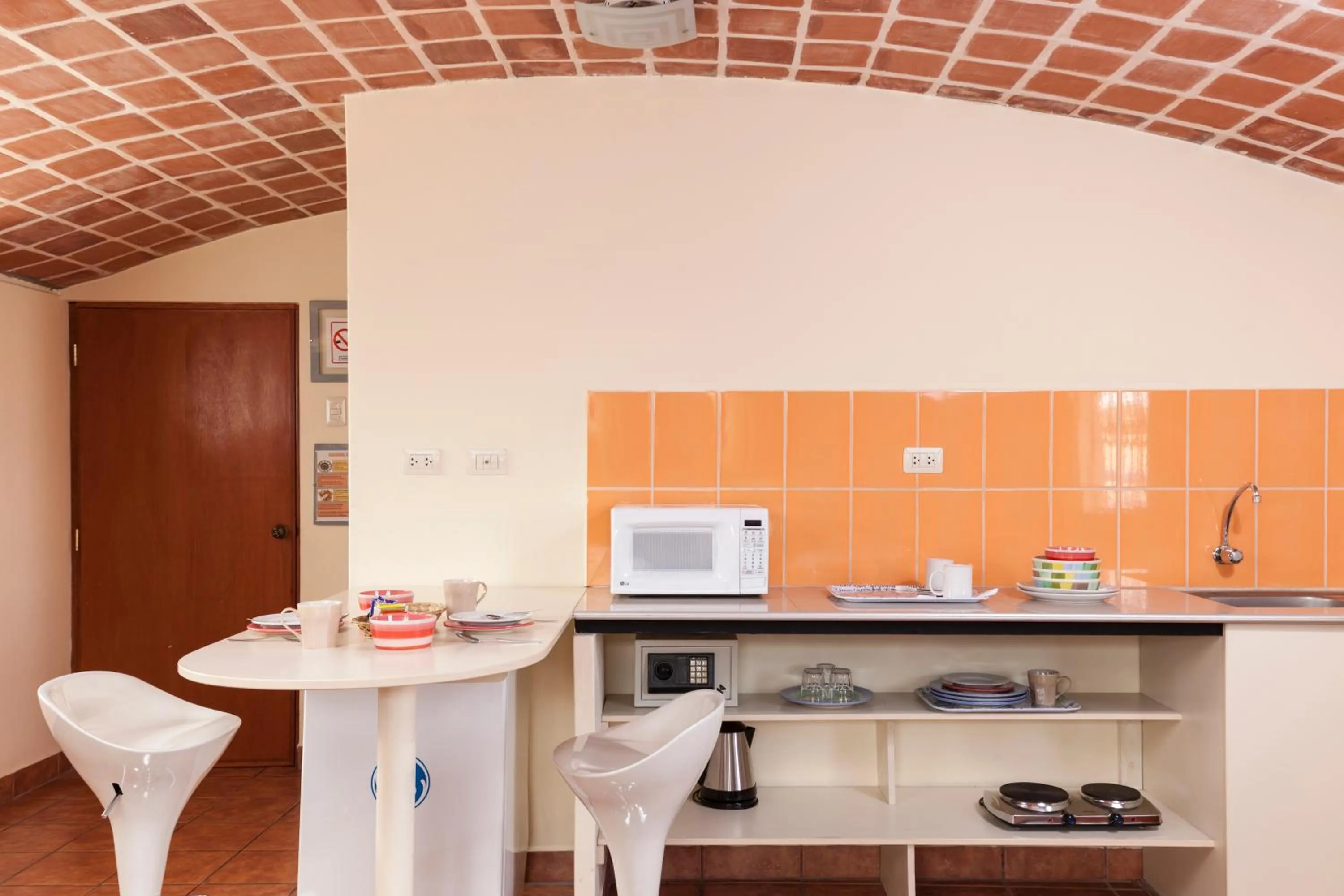 Kitchen or kitchenette in Hotel Casona Solar