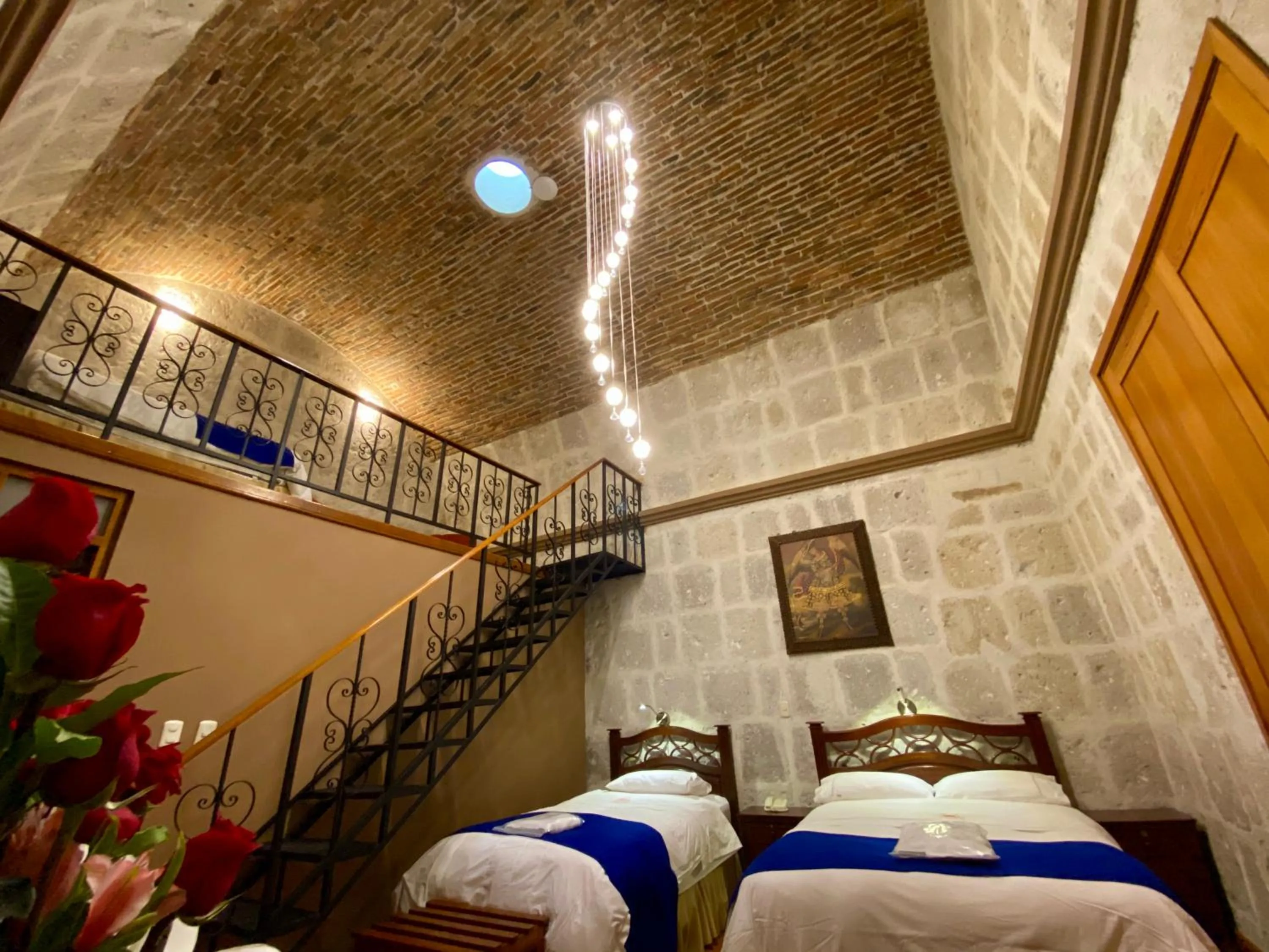 Decorative detail, Bed in Hotel Casona Solar