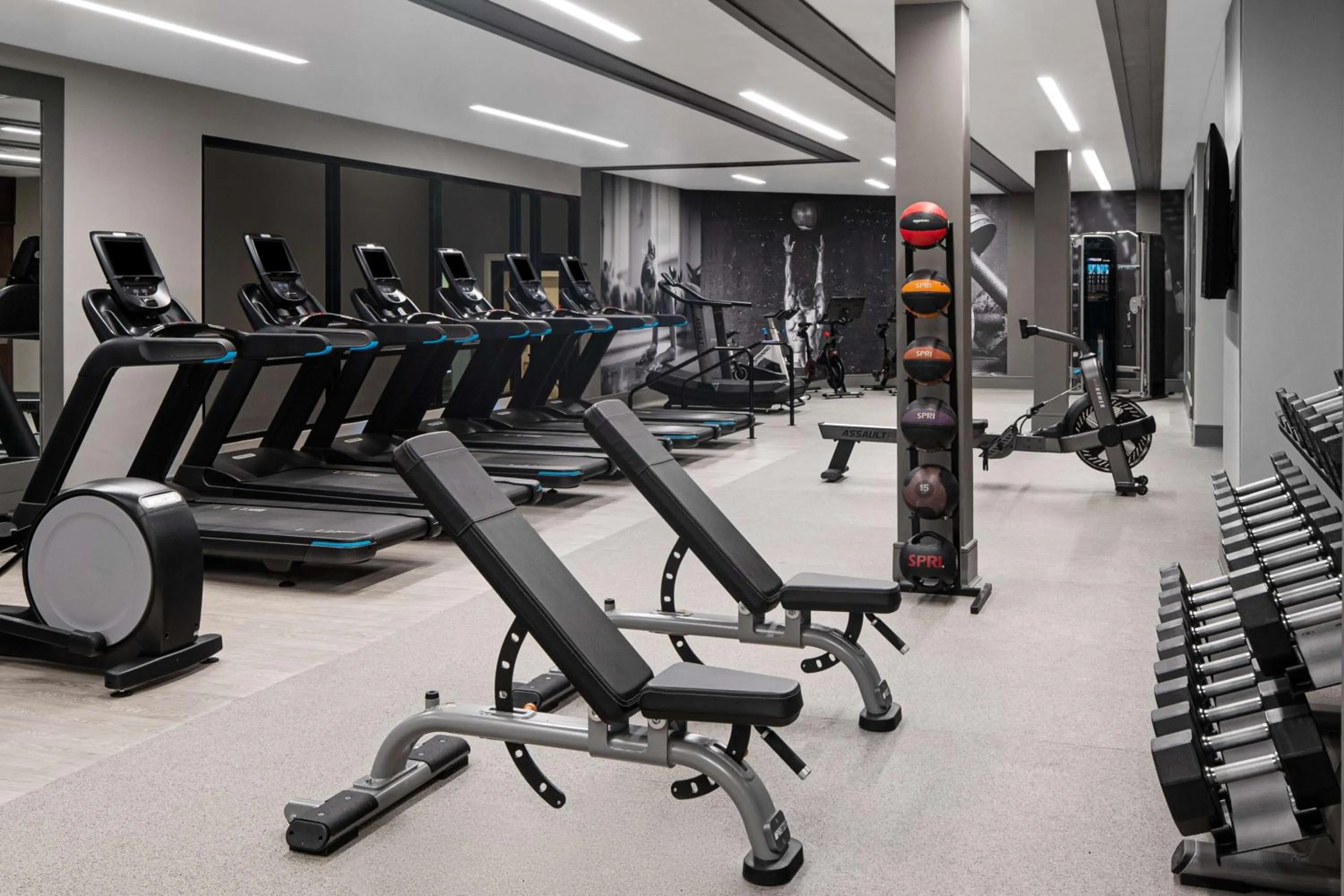 Fitness centre/facilities in The Alloy, a DoubleTree by Hilton - Valley Forge