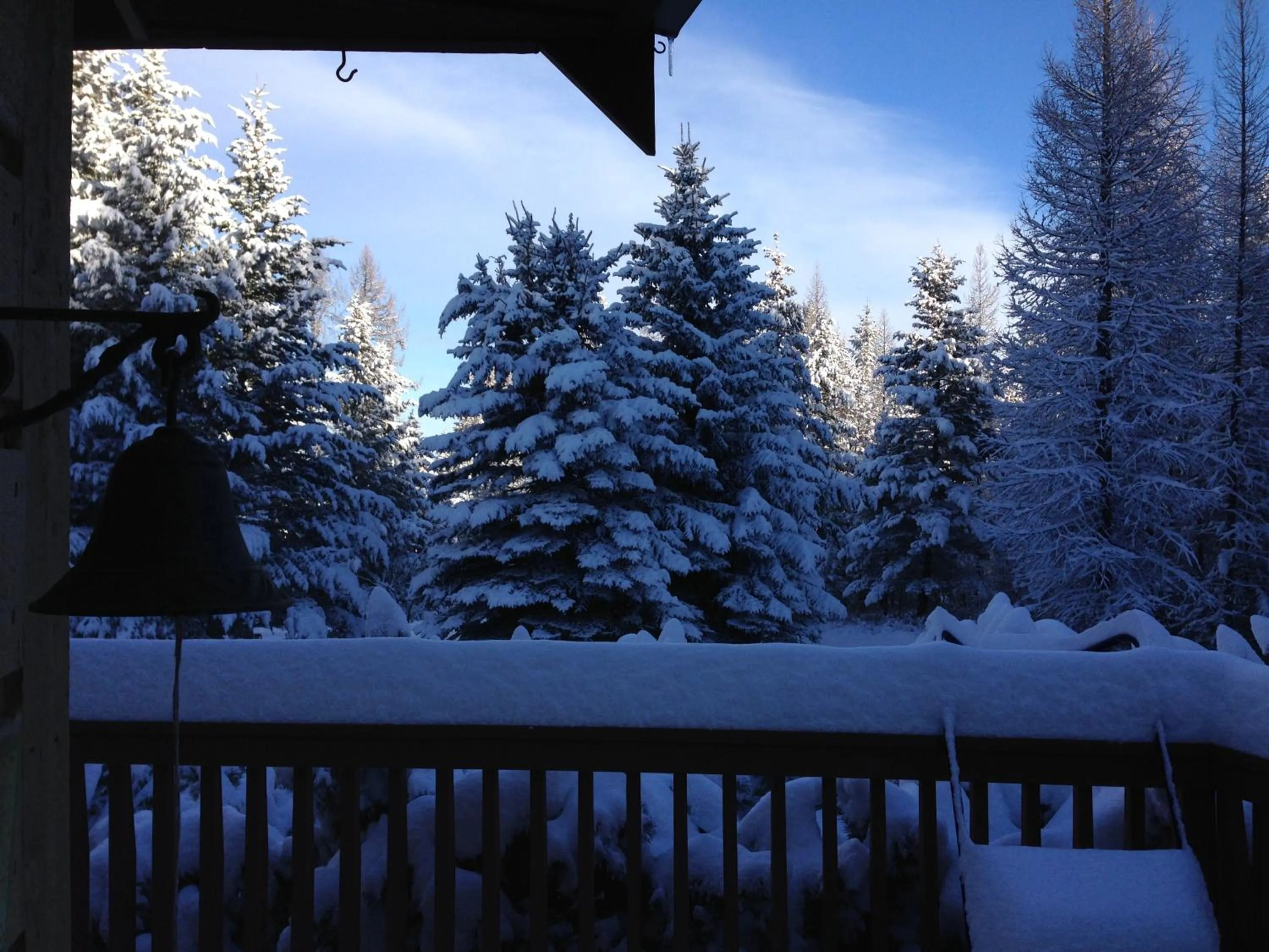 Winter in End of the road B & B