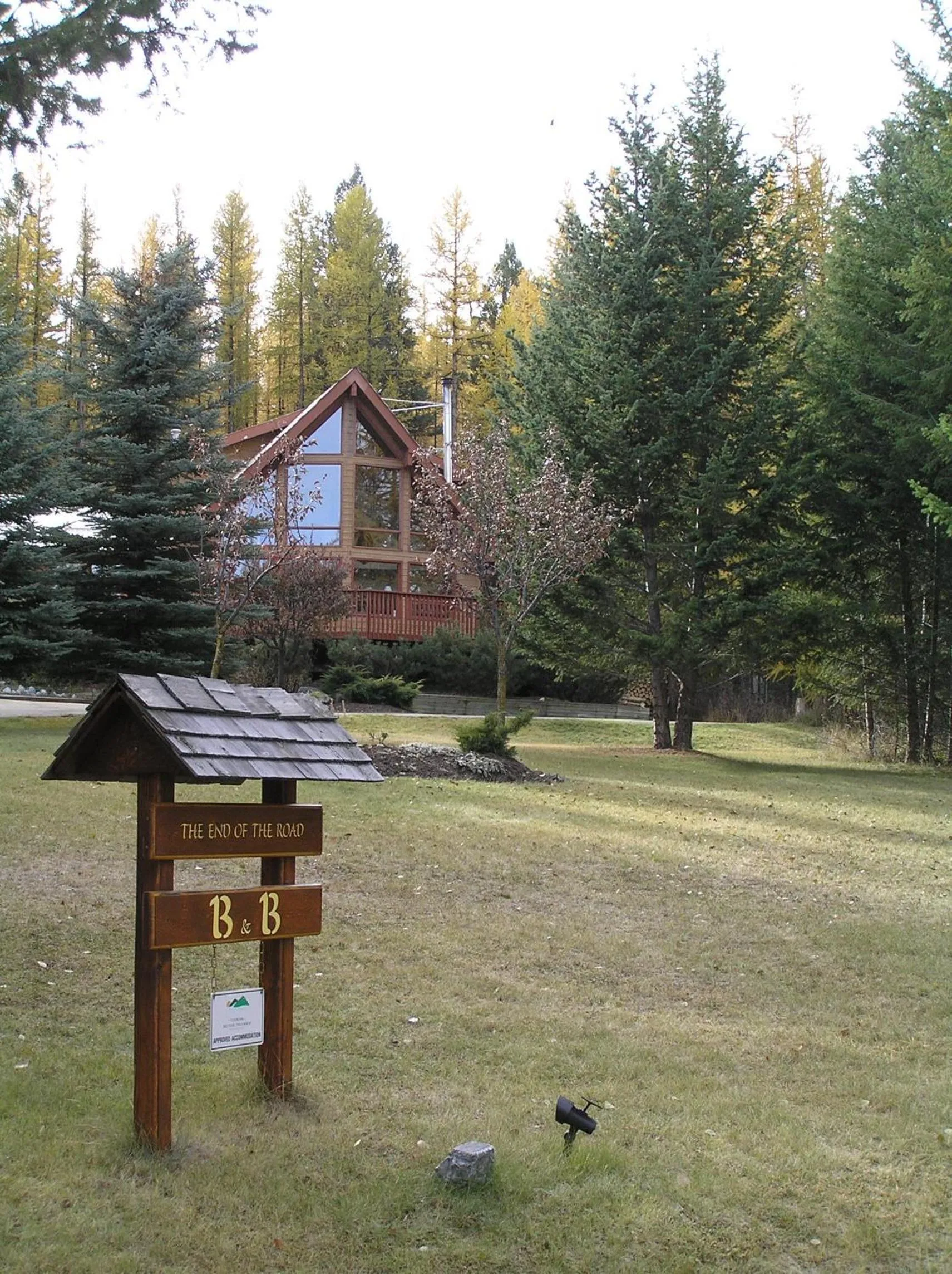 Property building in End of the road B & B