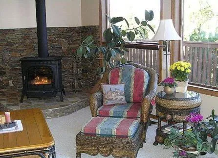 Living room in End of the road B & B
