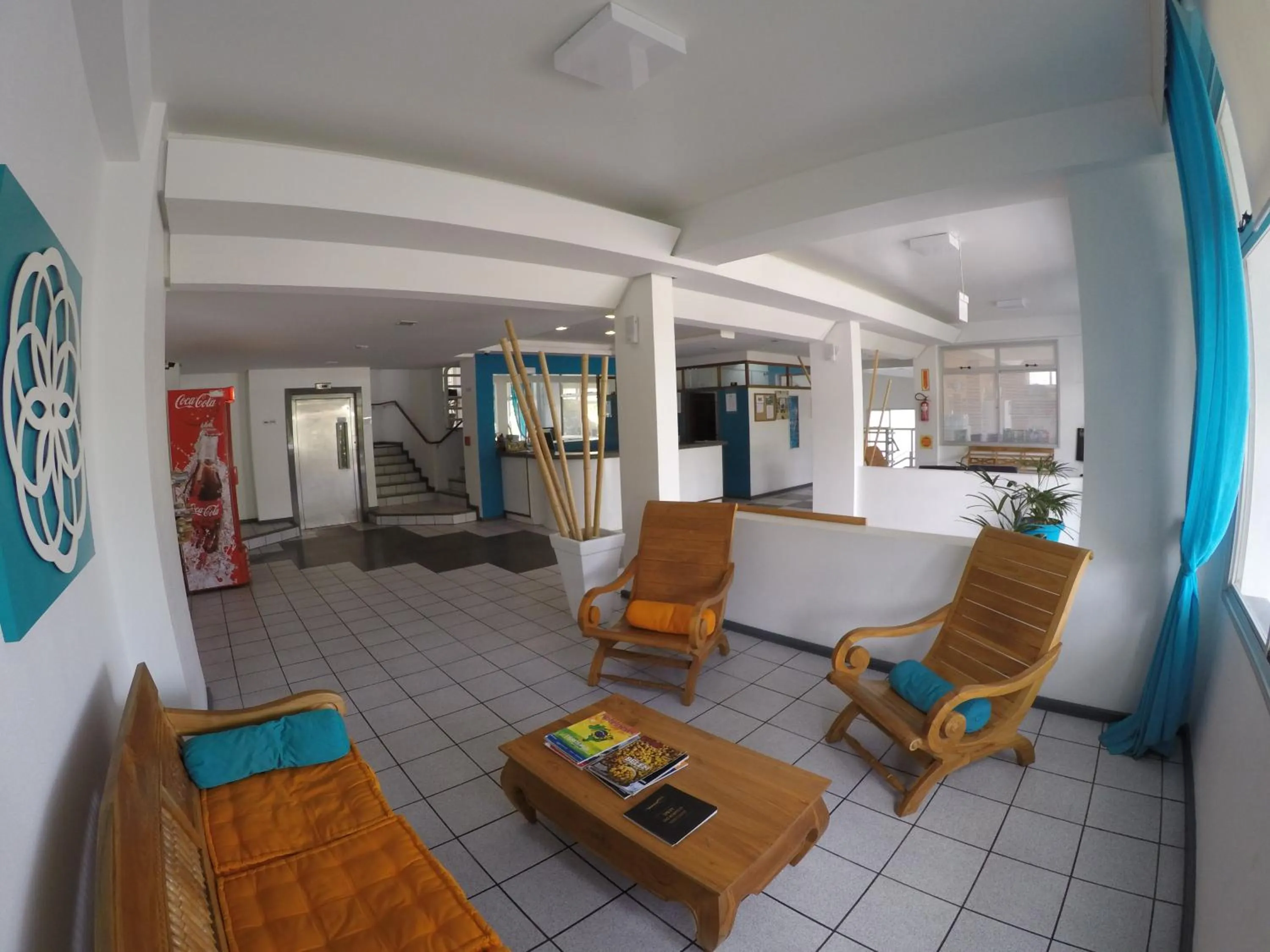 Lobby or reception in Joaquina Beach Hotel