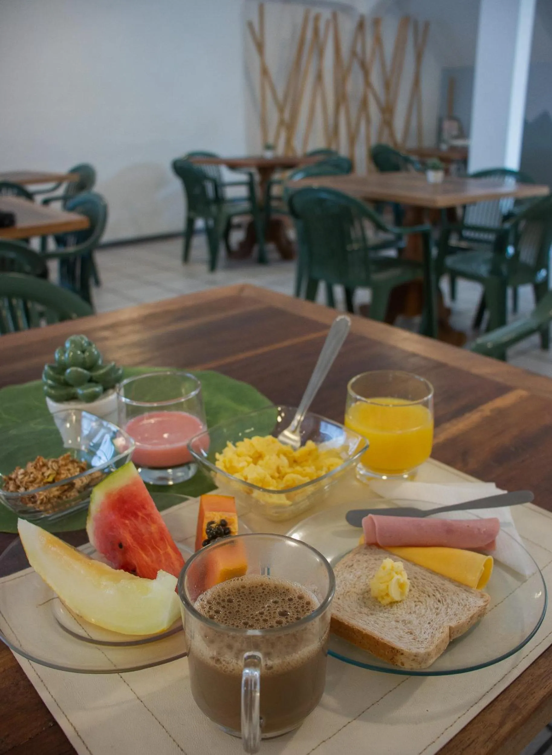 Breakfast in Joaquina Beach Hotel