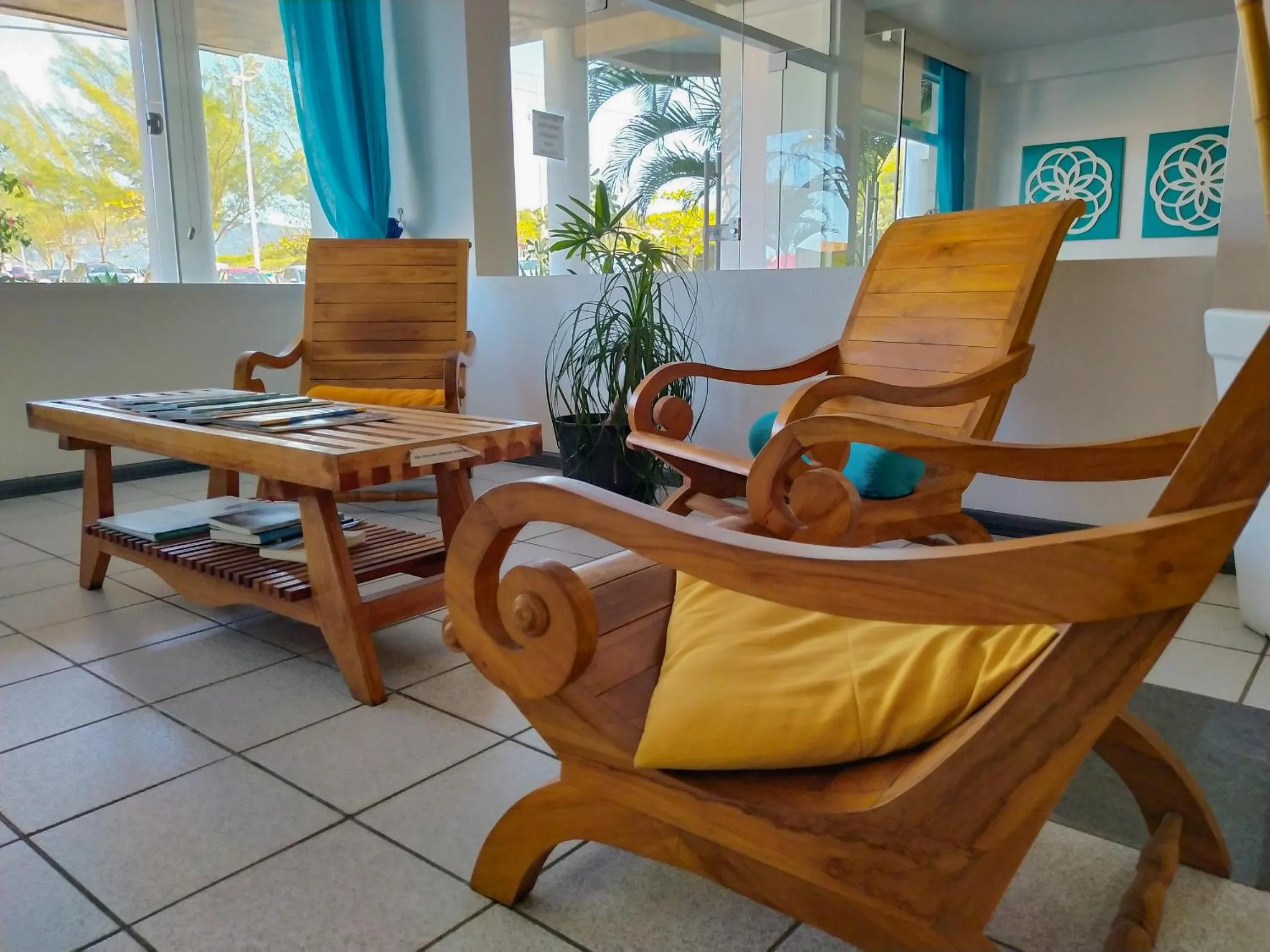Lobby or reception in Joaquina Beach Hotel