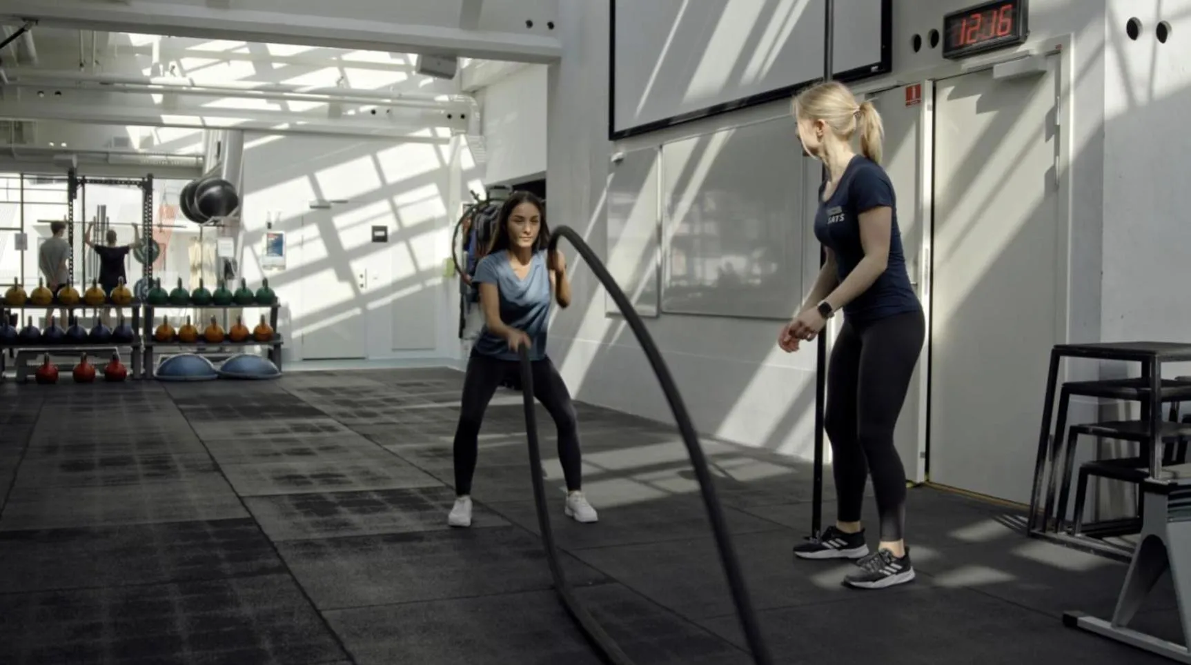 Fitness centre/facilities in The Beach apartments by Daniel&Jacob's